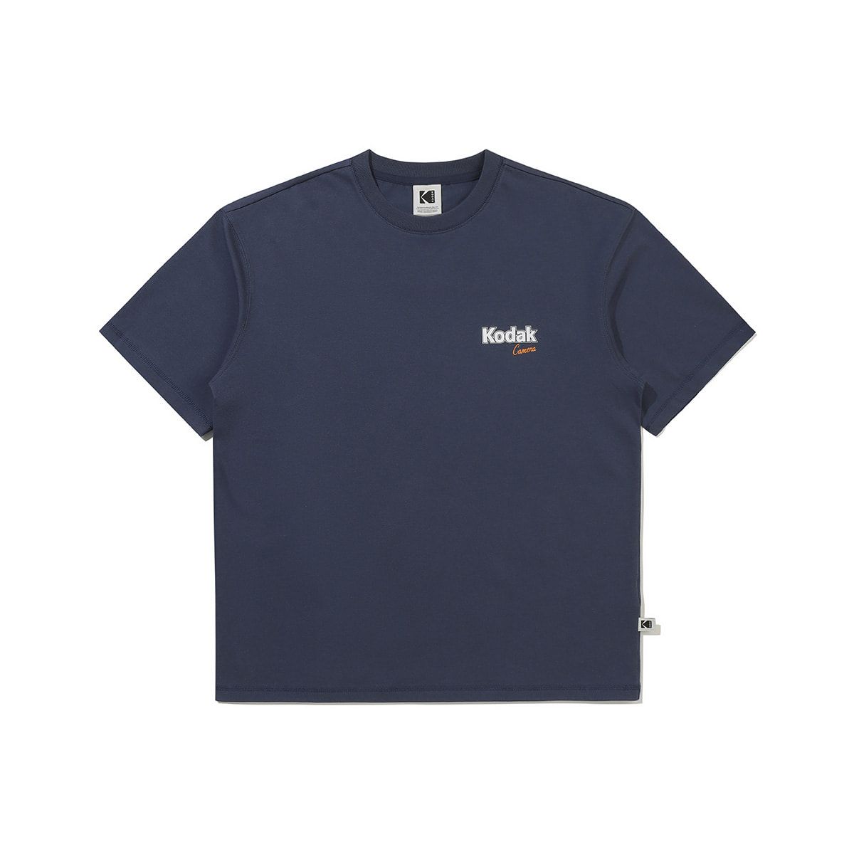 코닥(KODAK) 브리즈 그래픽 반팔 티셔츠 NAVY