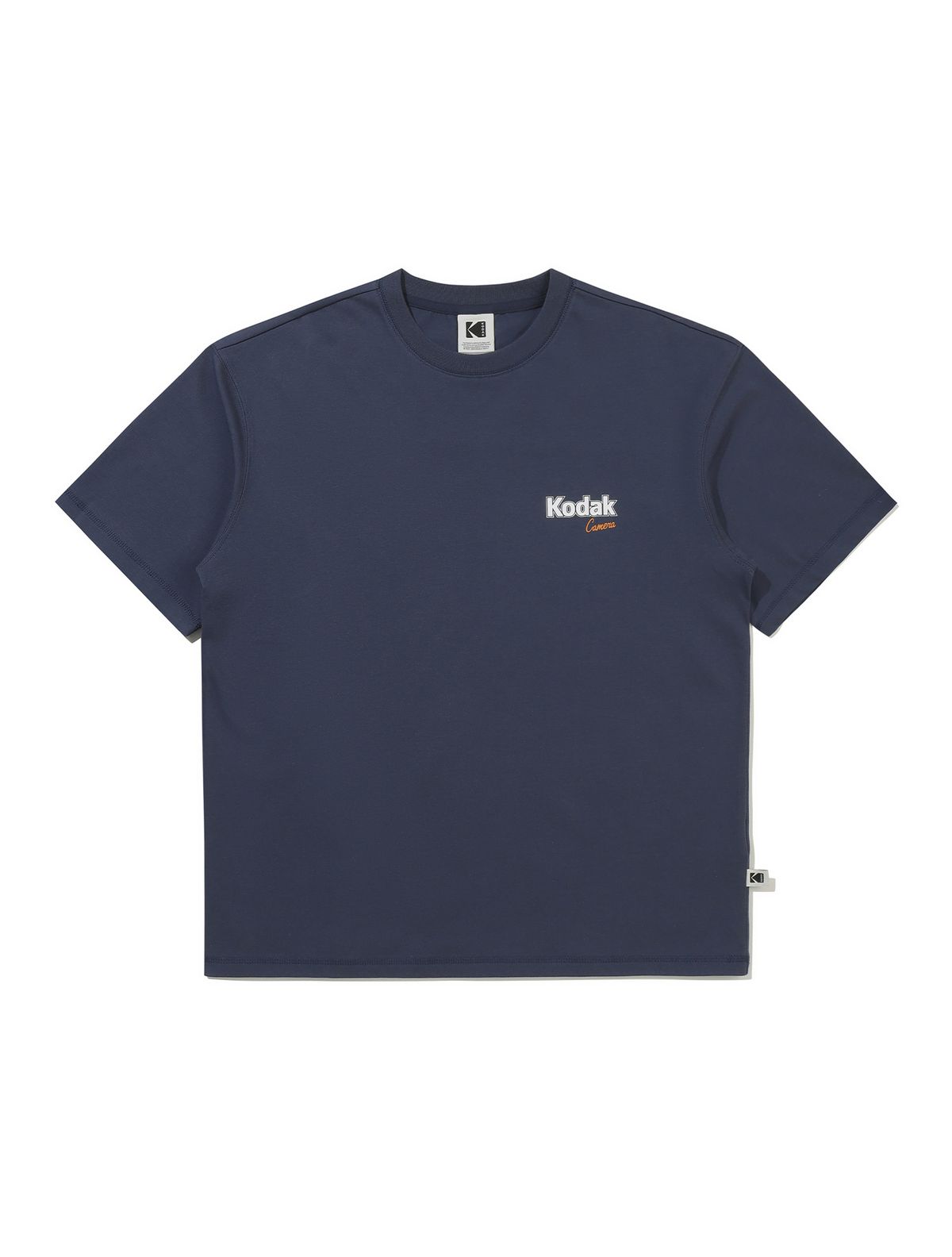 코닥(KODAK) 브리즈 그래픽 반팔 티셔츠 NAVY