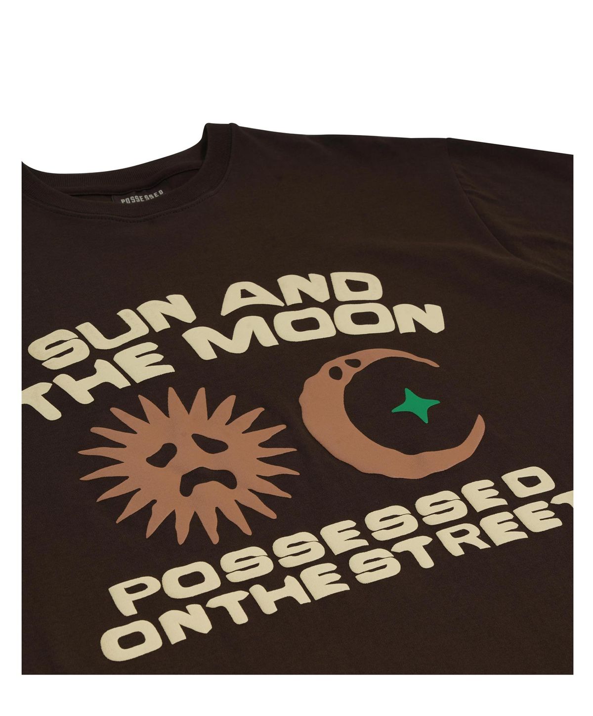 퍼츠(POTS) ALL DAY TEE [BROWN]