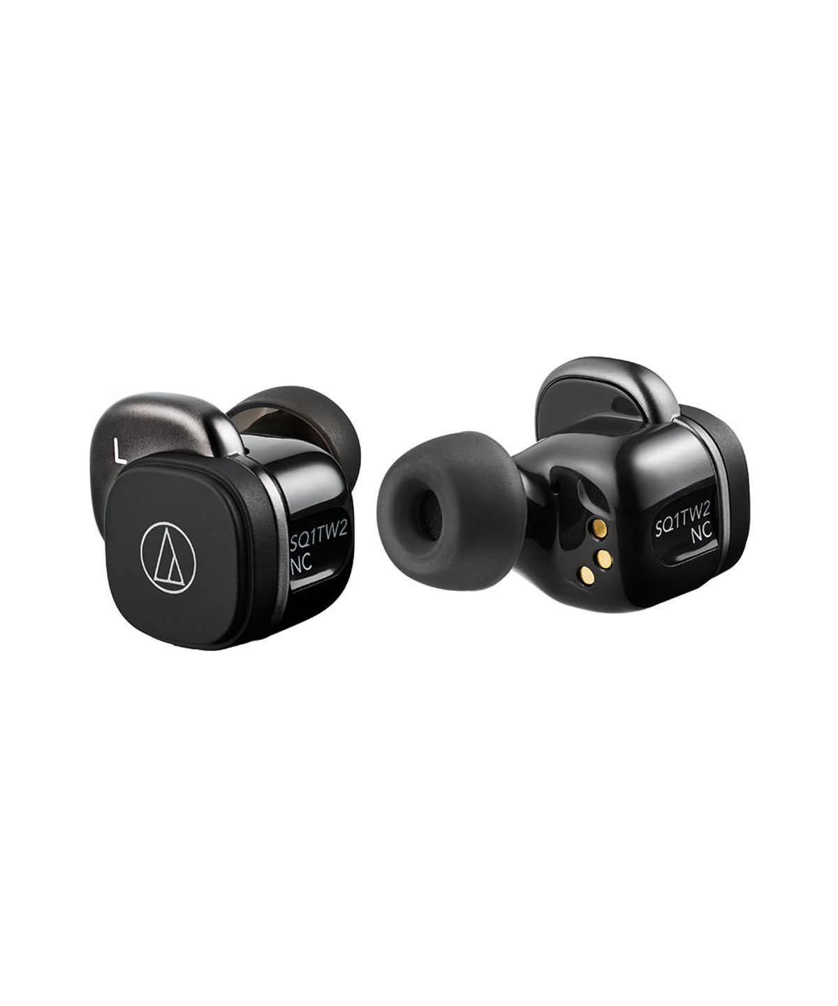 오디오테크니카(AUDIOTECHNICA) ATH-SQ1TW2NC 소형 노이즈캔슬링 무선 블루투스 이어폰