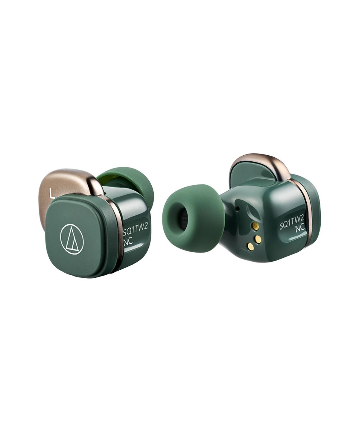 오디오테크니카(AUDIOTECHNICA) ATH-SQ1TW2NC 소형 노이즈캔슬링 무선 블루투스 이어폰