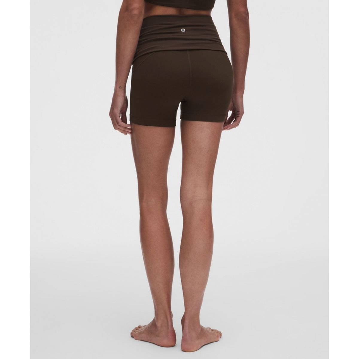 룰루레몬(LULULEMON) 그루브 폴드오버 미드라이즈 쇼츠 4inch  WALC
