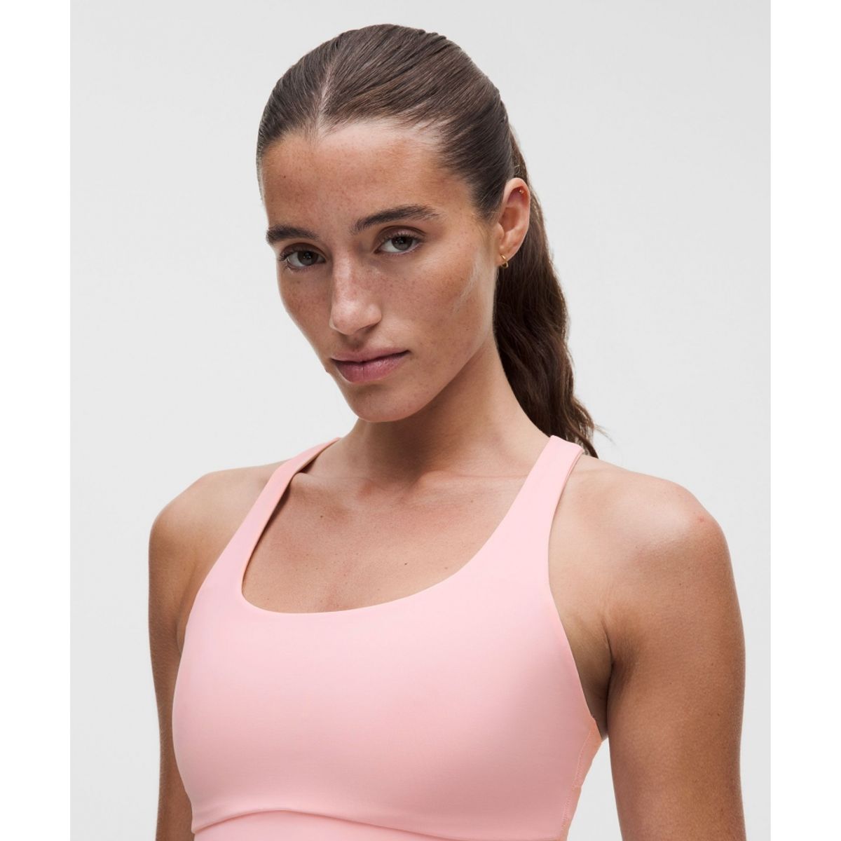 룰루레몬(LULULEMON) 룰루레몬 에너지 롱라인 브라 미디엄 서포트, B–D컵 *에볼브
