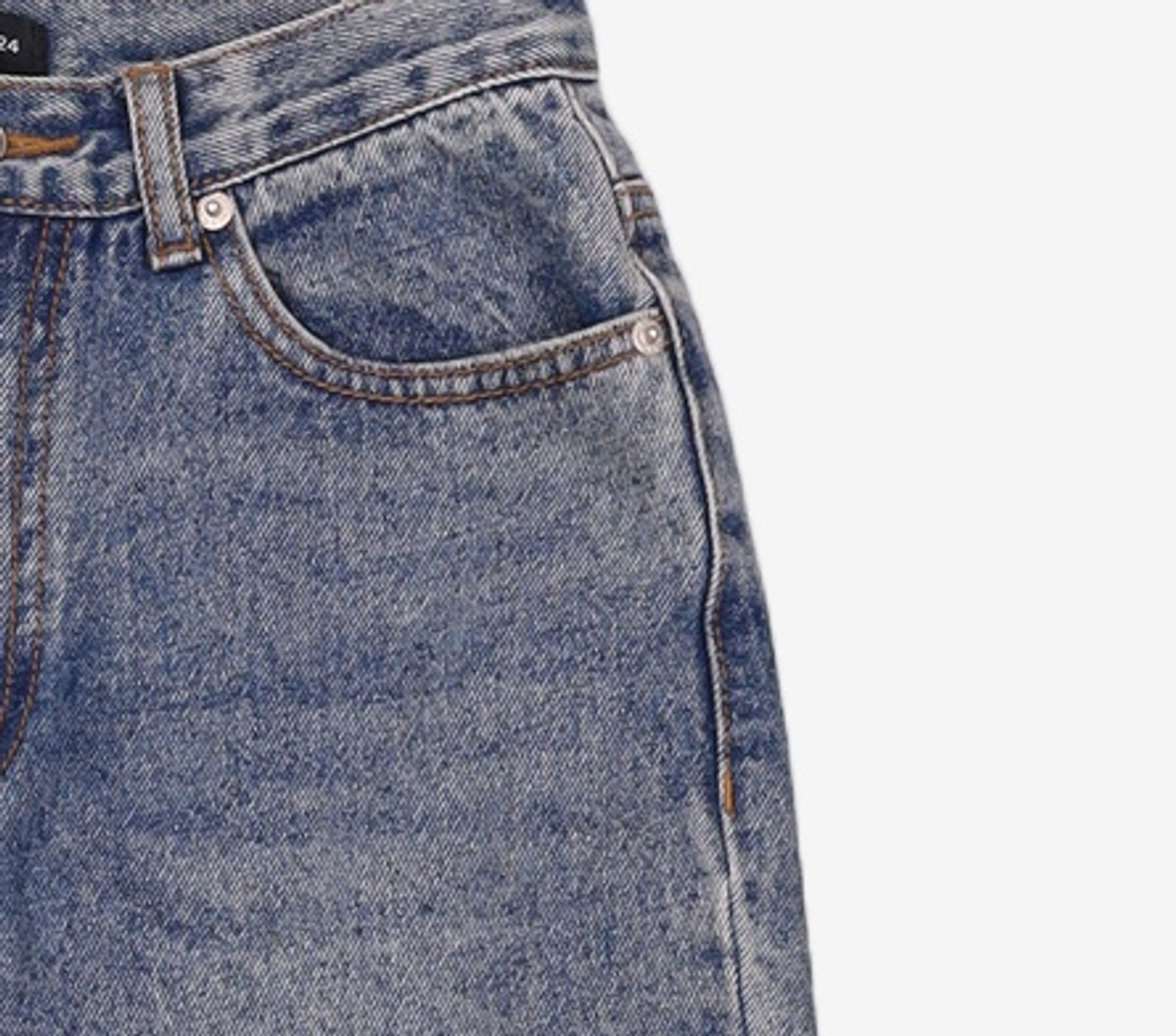 미쏘(MIXXO) [리오더]기모 롱와이드 TJCT27J RE MIWTJCV2QJ 24