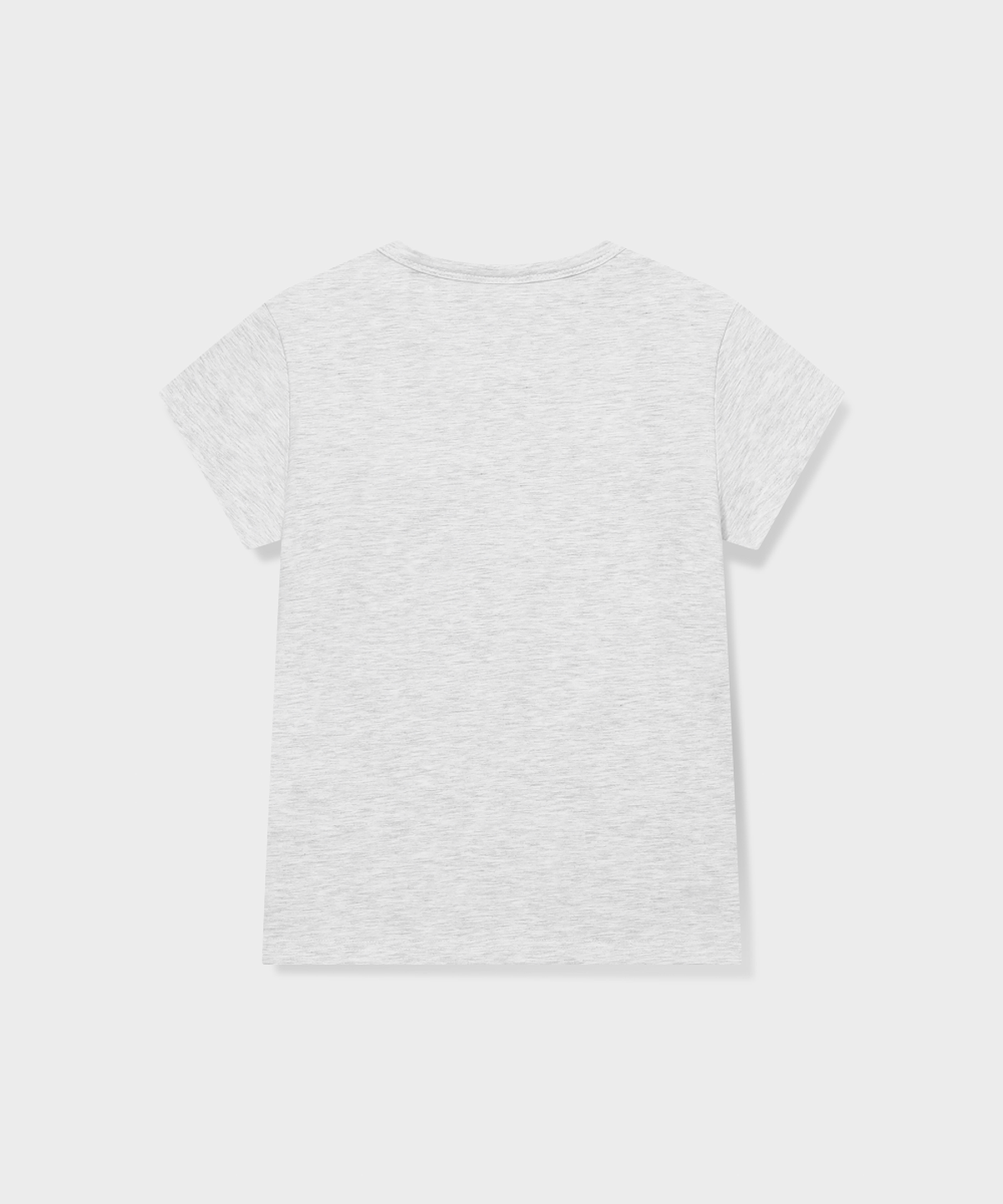 글런든(GRUNDEN) BEADED LOGO T-SHIRT (LIGHT GREY)_G26BWJTS01