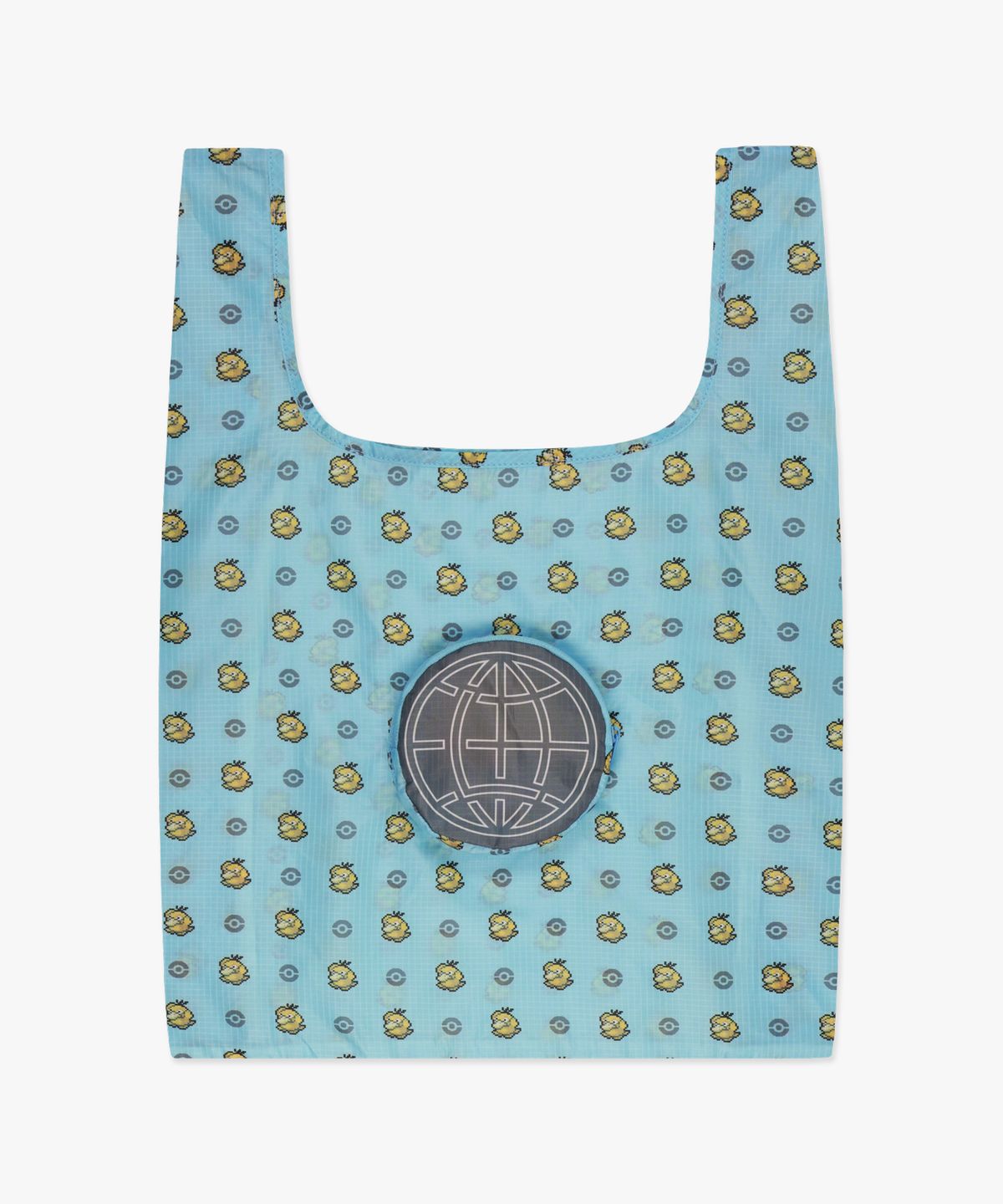 엘엠씨(LMC) Pokémon Pixel Art Monster-Ball Packable Bag blue