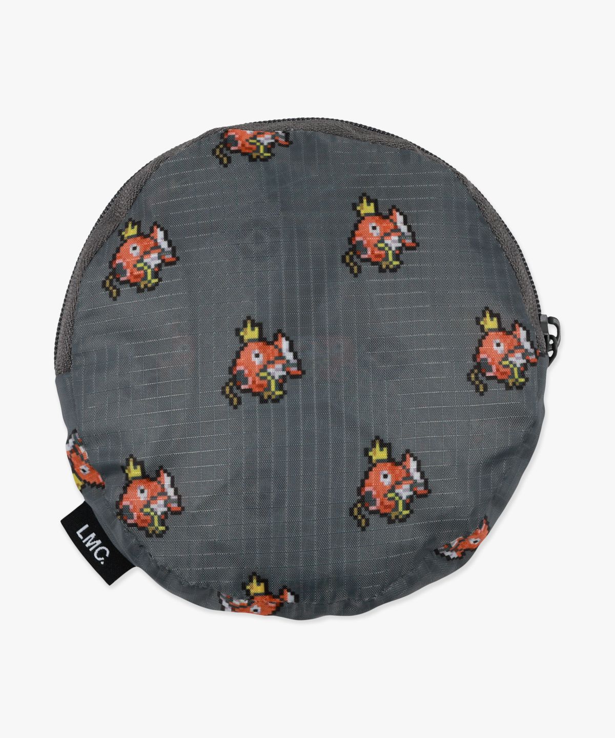 엘엠씨(LMC) Pokémon Pixel Art Monster-Ball Packable Bag charcoal