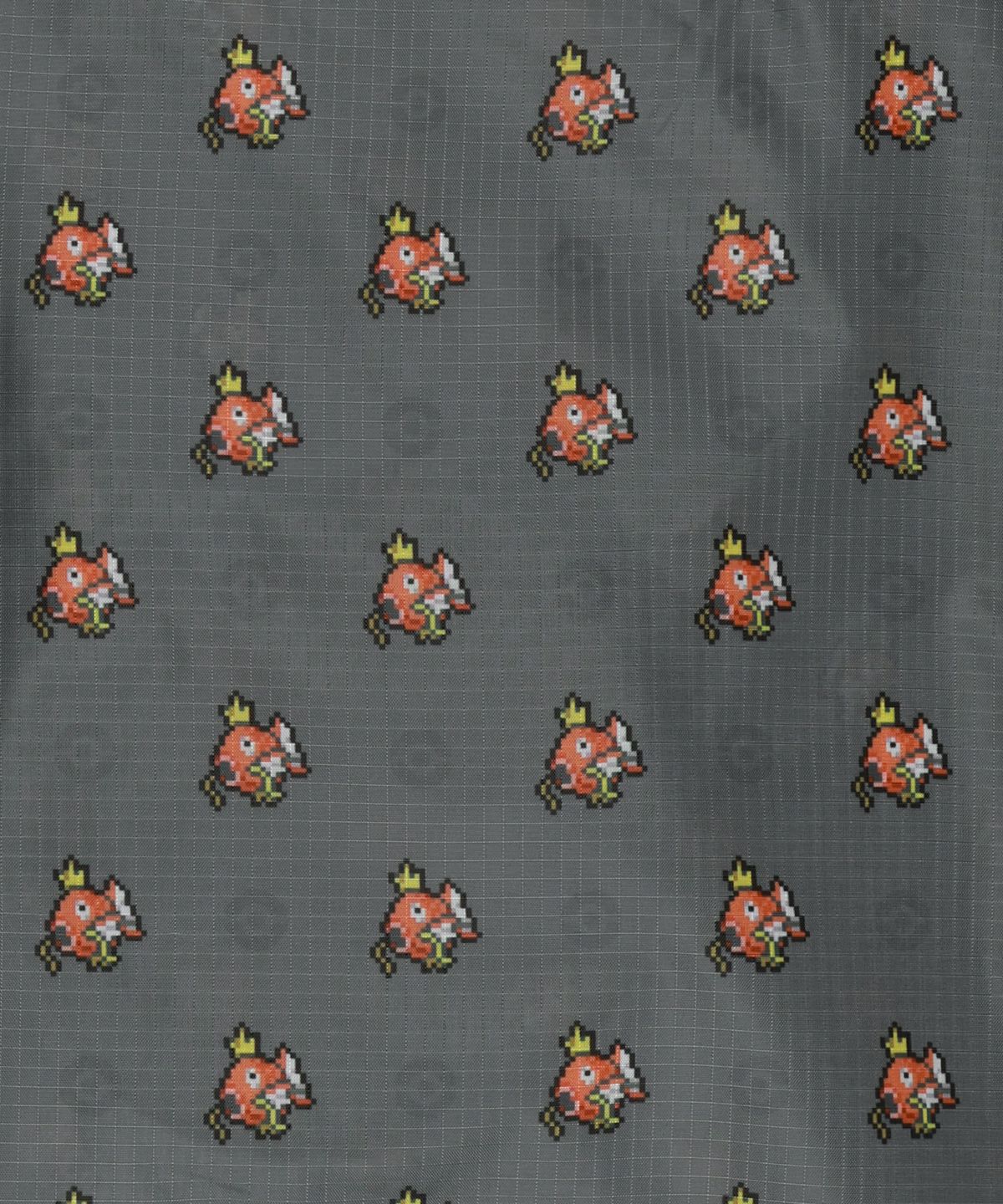엘엠씨(LMC) Pokémon Pixel Art Monster-Ball Packable Bag charcoal