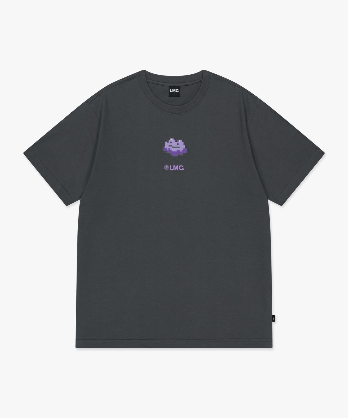 엘엠씨(LMC) Pokémon Pixel Art Dot Eyes Club Tee charcoal