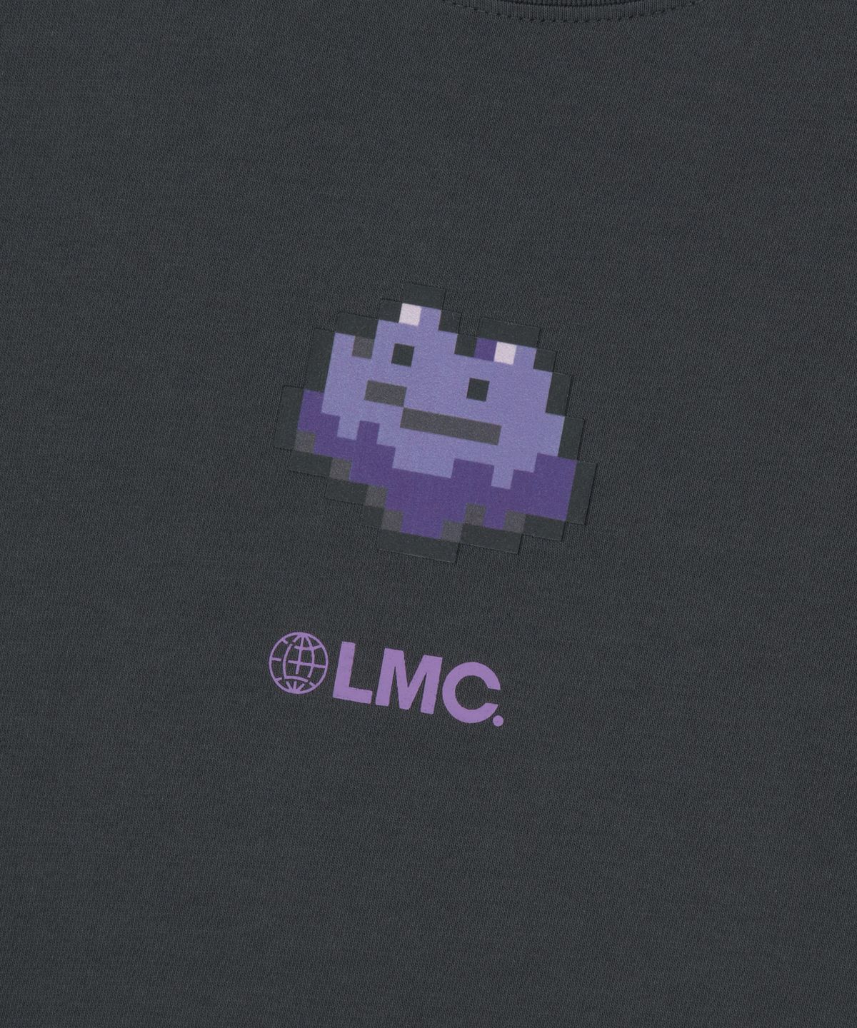 엘엠씨(LMC) Pokémon Pixel Art Dot Eyes Club Tee charcoal