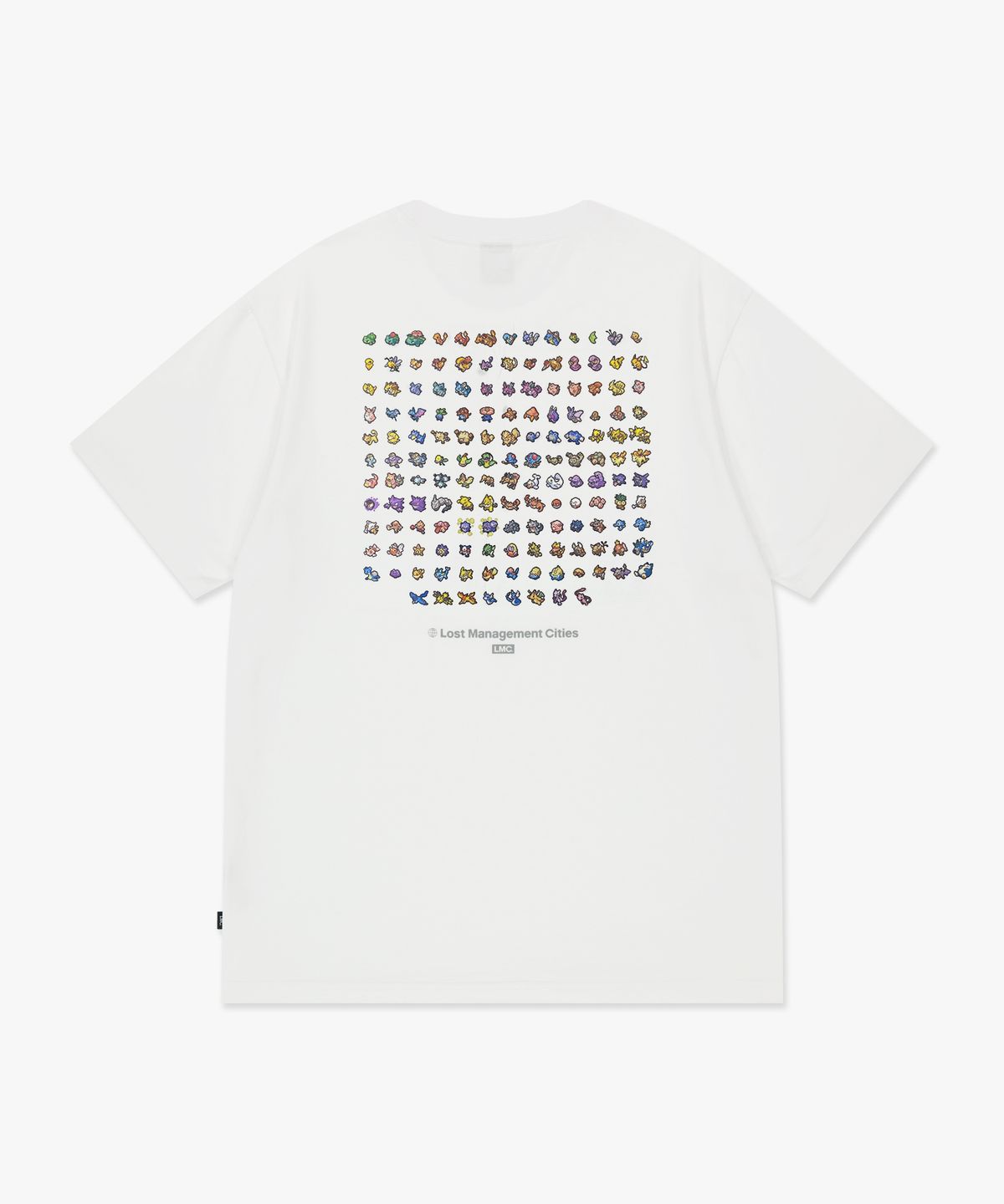 엘엠씨(LMC) Pokémon Pixel Art 151 Tee white