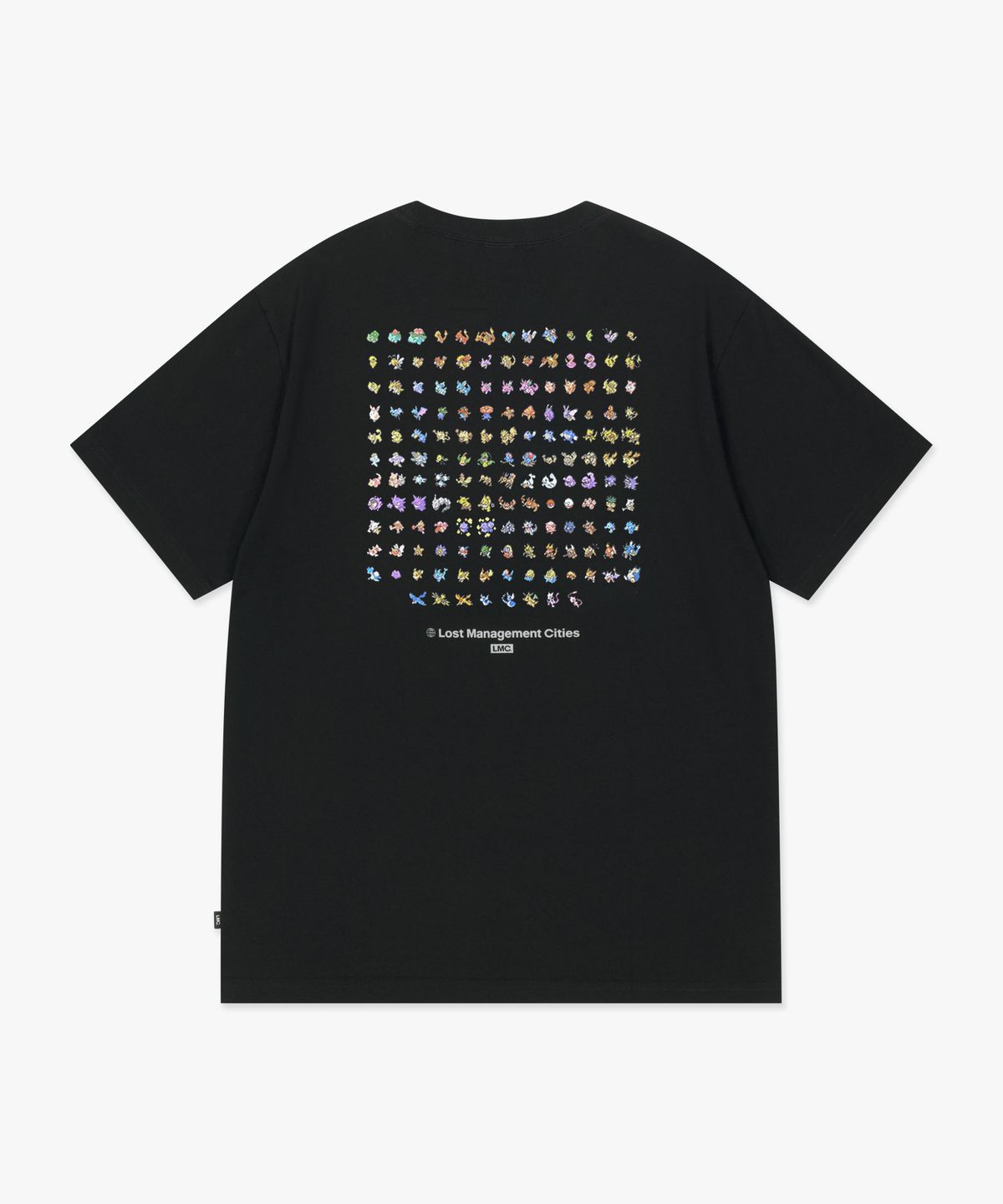 엘엠씨(LMC) Pokémon Pixel Art 151 Tee black