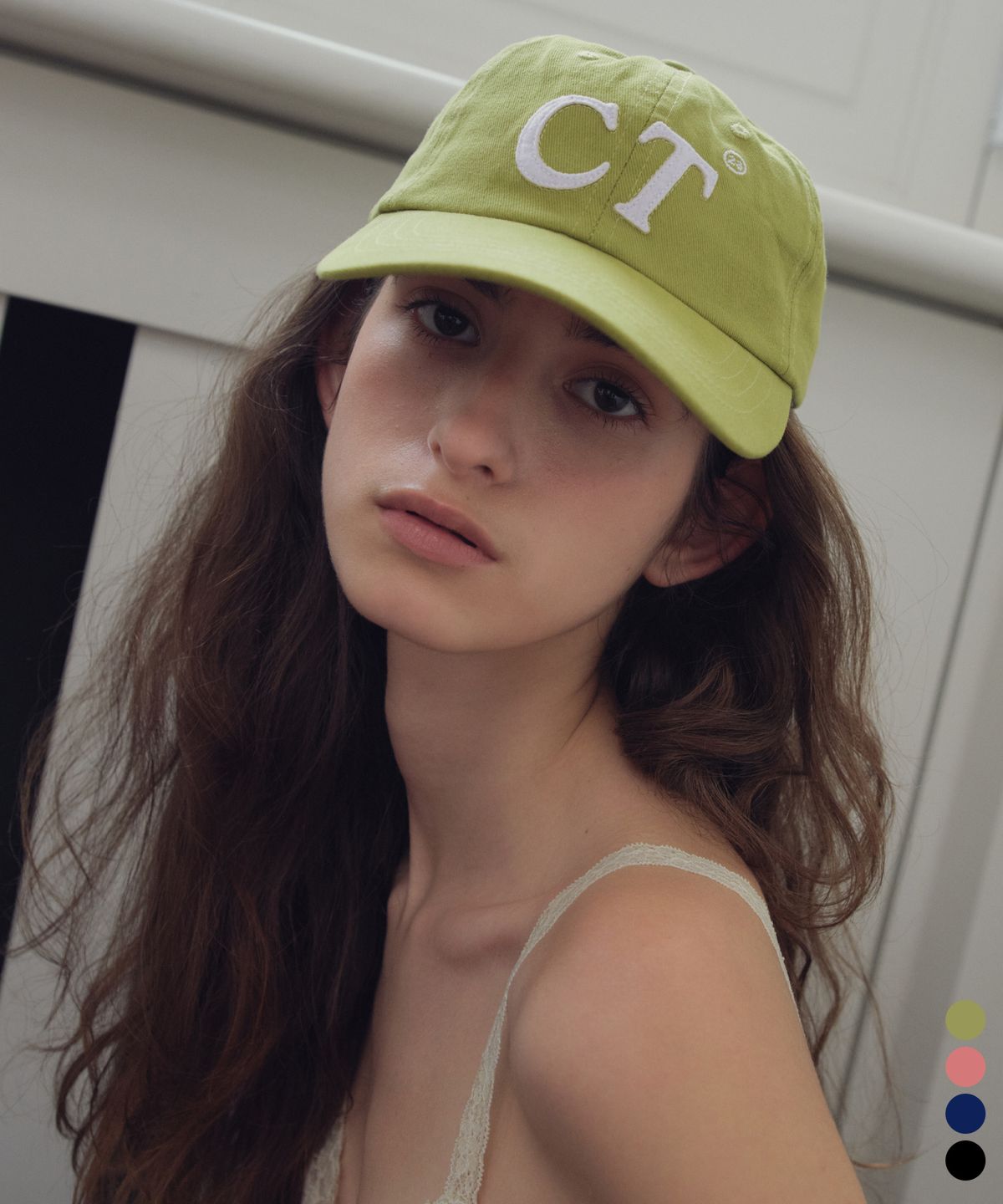 씨타(CITTA) CT Logo Washed Cap _CTA948(4color)