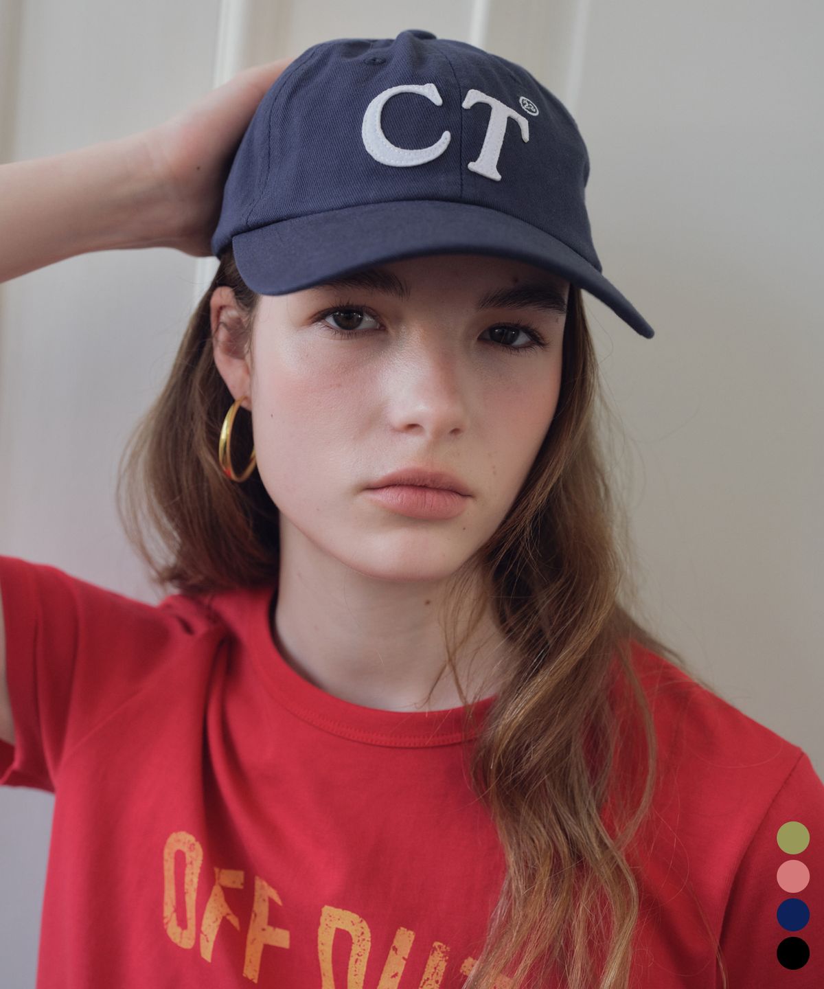 씨타(CITTA) CT Logo Washed Cap _CTA948(4color)