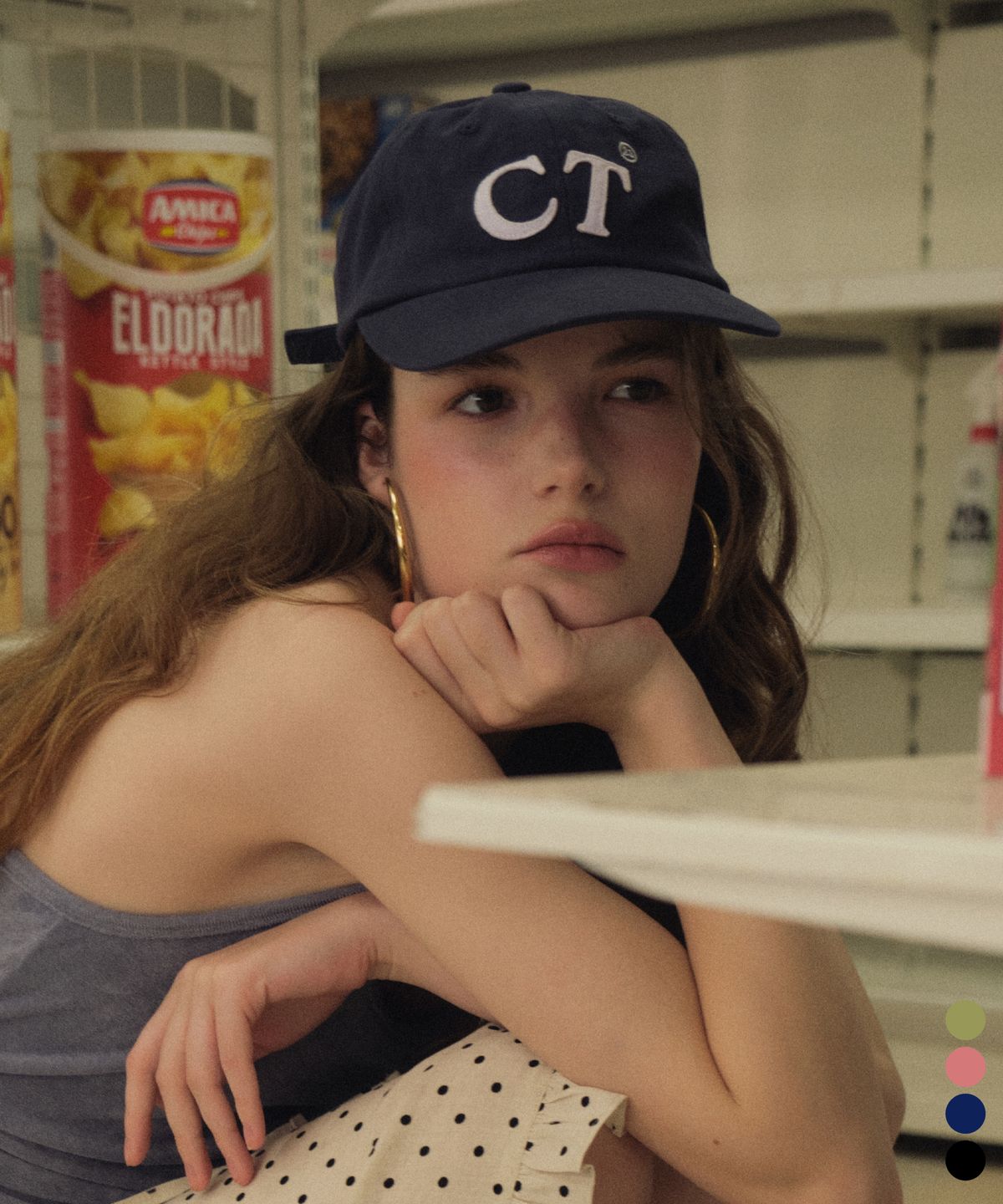 씨타(CITTA) CT Logo Washed Cap _CTA948(4color)