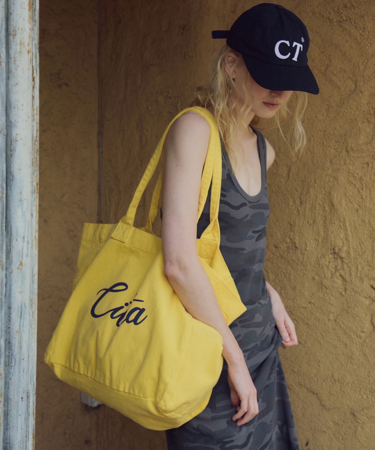 씨타(CITTA) Colorful Canvas Bag_CTA952(Yellow)