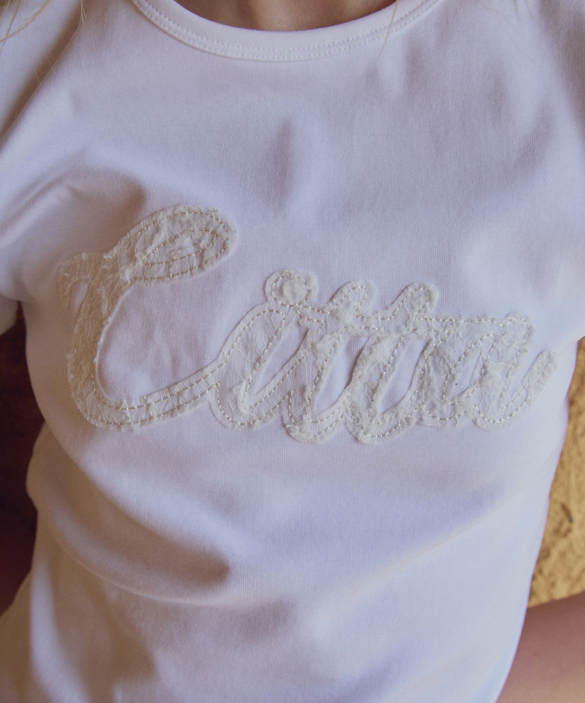 씨타(CITTA) Lace Applique T-shirt_CTT3029(White)