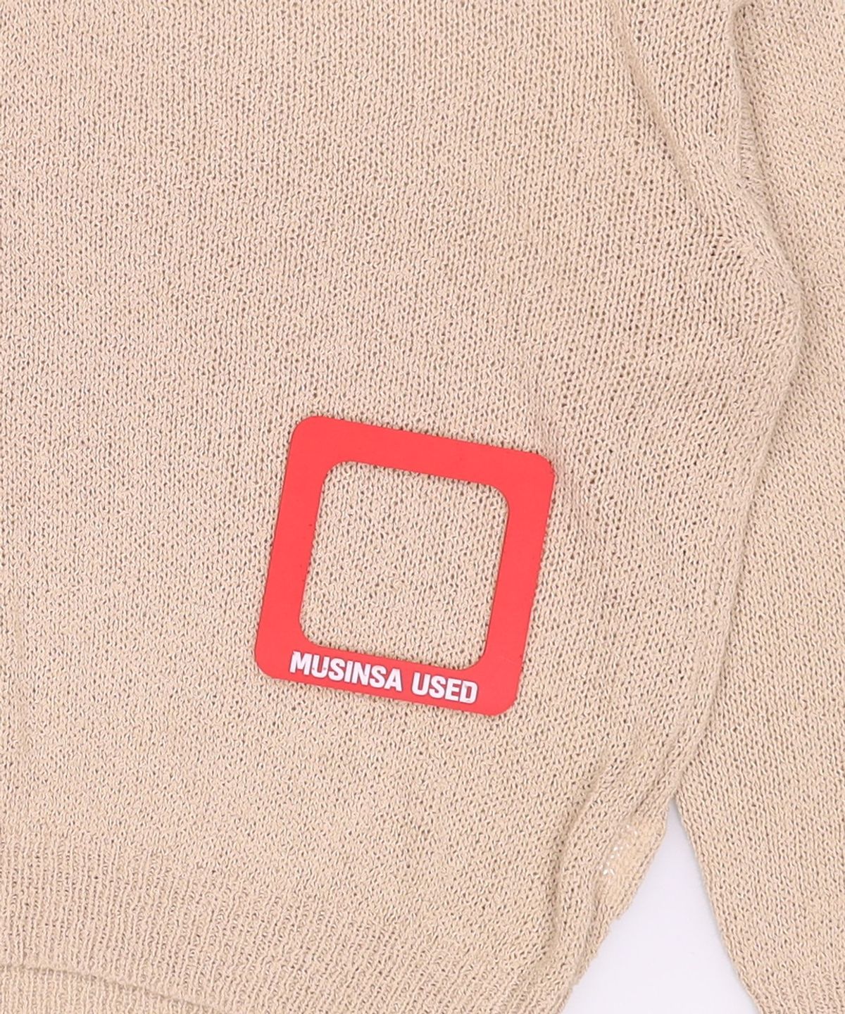 더블유스탠다드(W STANDARD) 부클사VPO BOUCLE V KNIT FREE