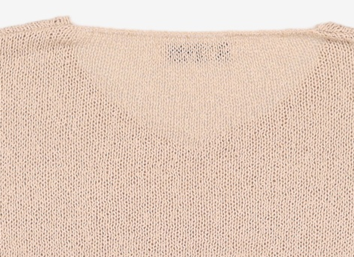 더블유스탠다드(W STANDARD) 부클사VPO BOUCLE V KNIT FREE