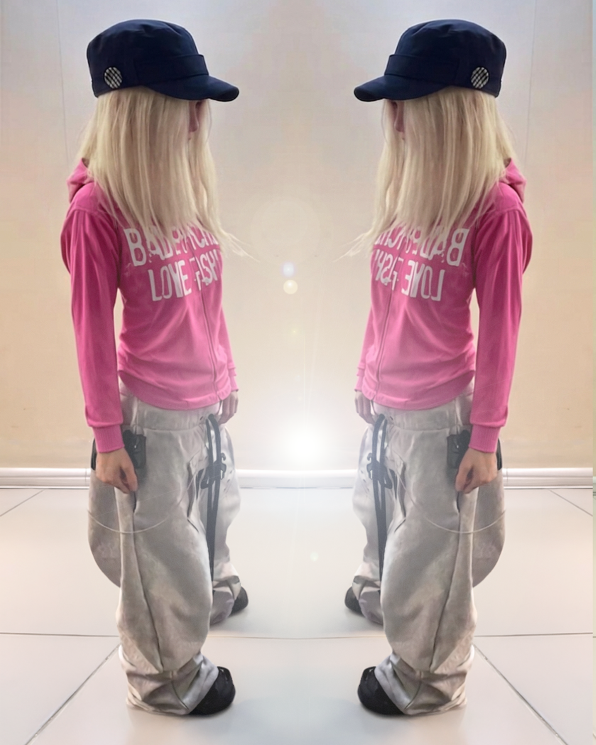 케미컬스포츠(CHEMICALSPORTS) Check Button Cap