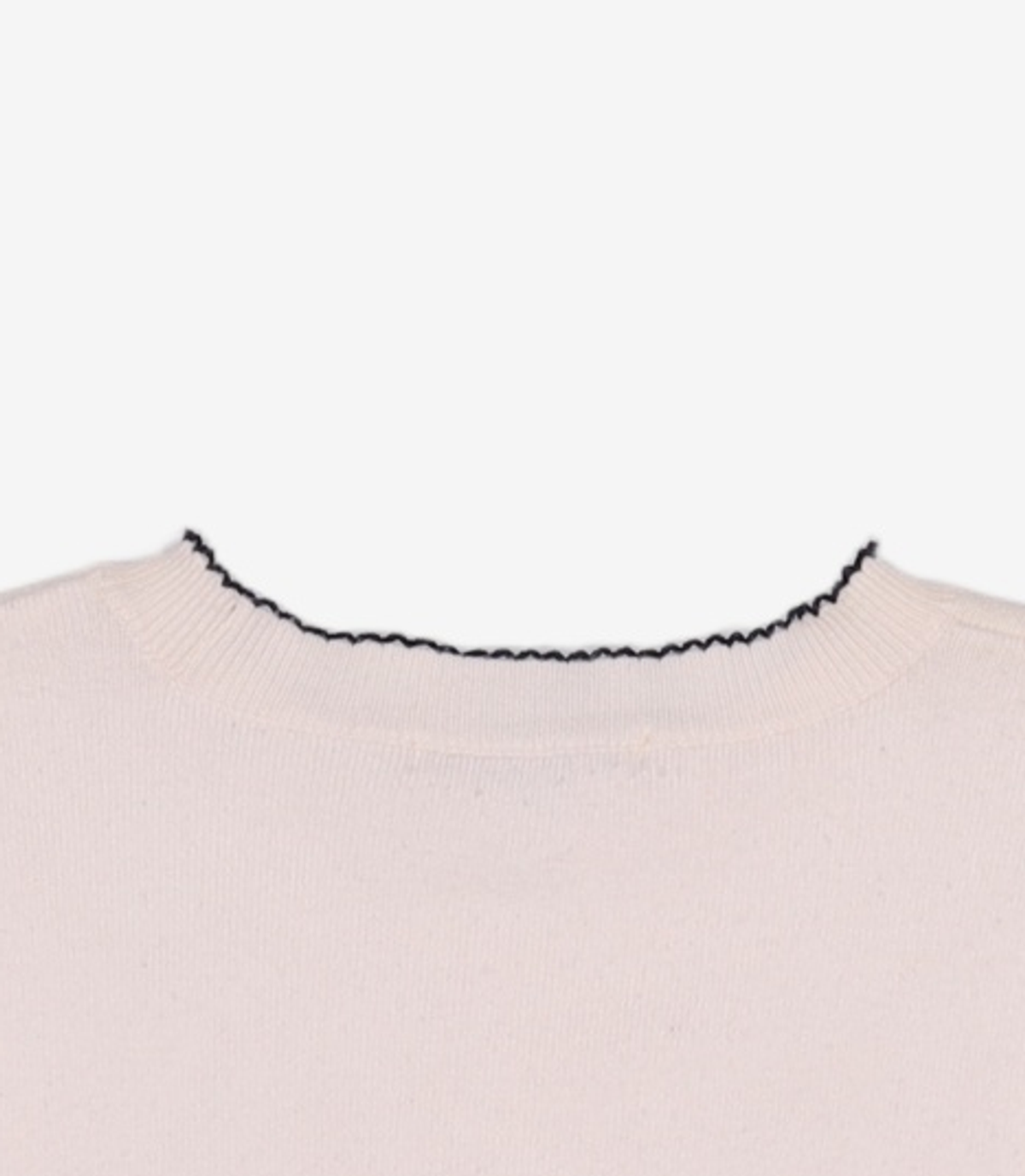 미쏘(MIXXO) 소매 배색포인트 풀오버 MIWKAC131T L