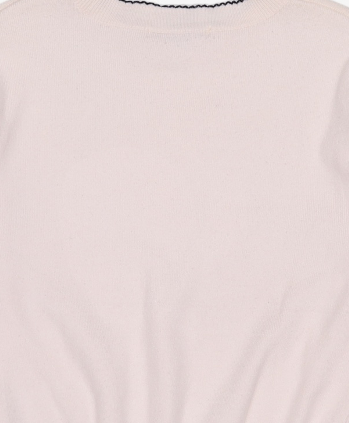 미쏘(MIXXO) 소매 배색포인트 풀오버 MIWKAC131T L