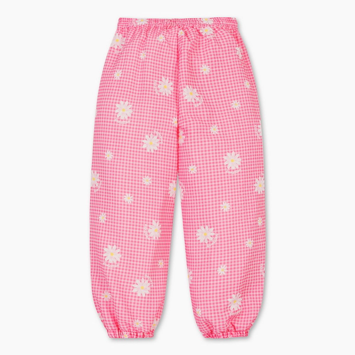 베네통키즈(BENETTONKIDS) 체크 데이지 조거 팬츠_QAPT10631PK