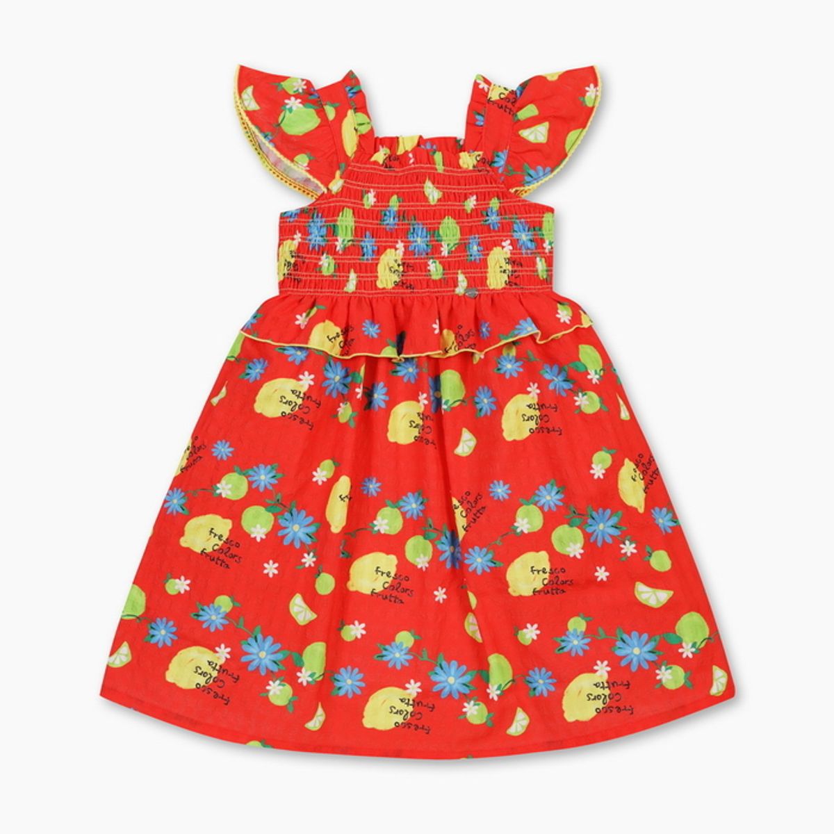 베네통키즈(BENETTONKIDS) 프루타 민소매 원피스_QAOP25631RD
