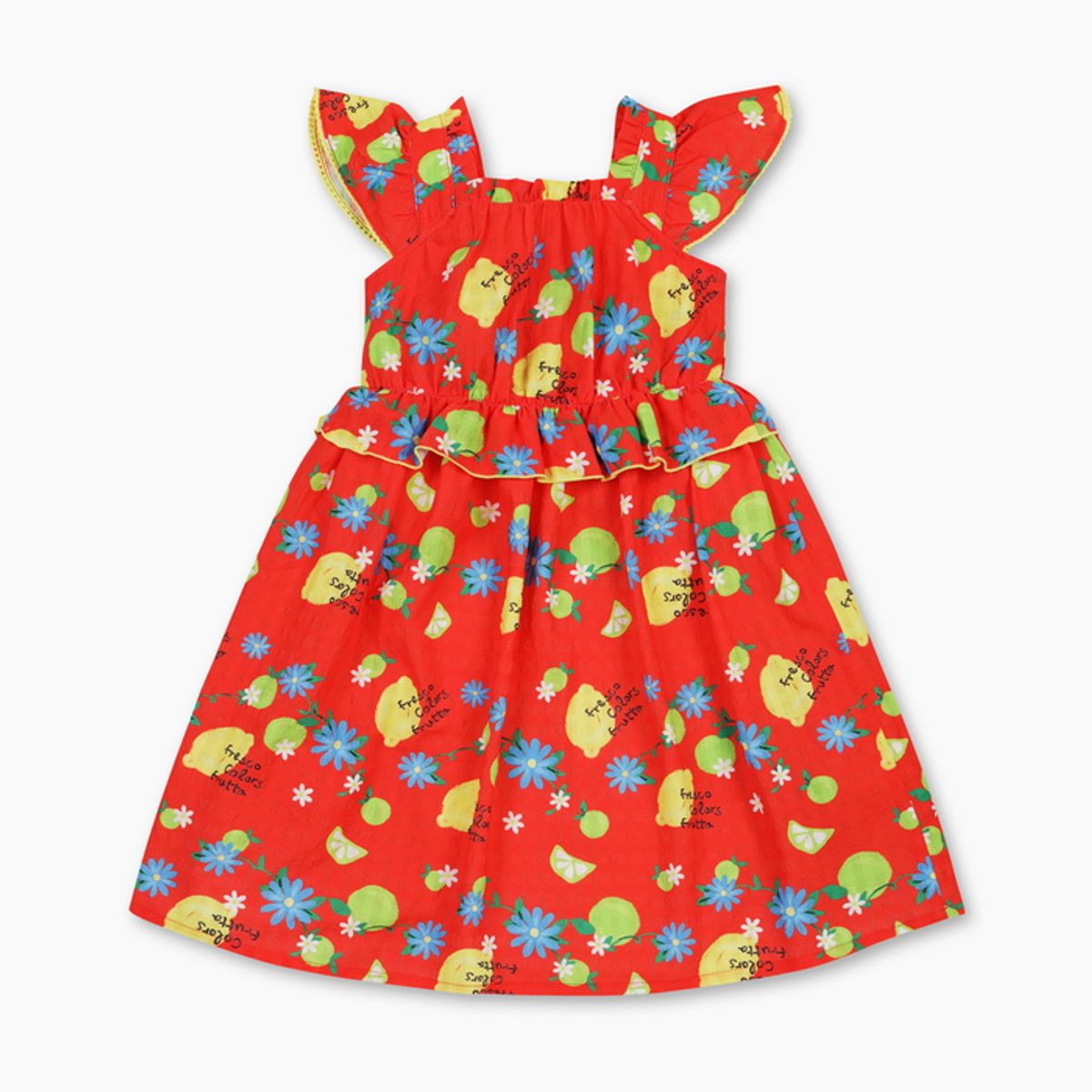 베네통키즈(BENETTONKIDS) 프루타 민소매 원피스_QAOP25631RD