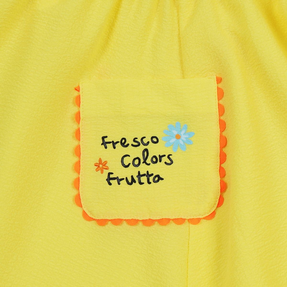 베네통키즈(BENETTONKIDS) 포지타코 프릴 원피스_QAOP27631YE