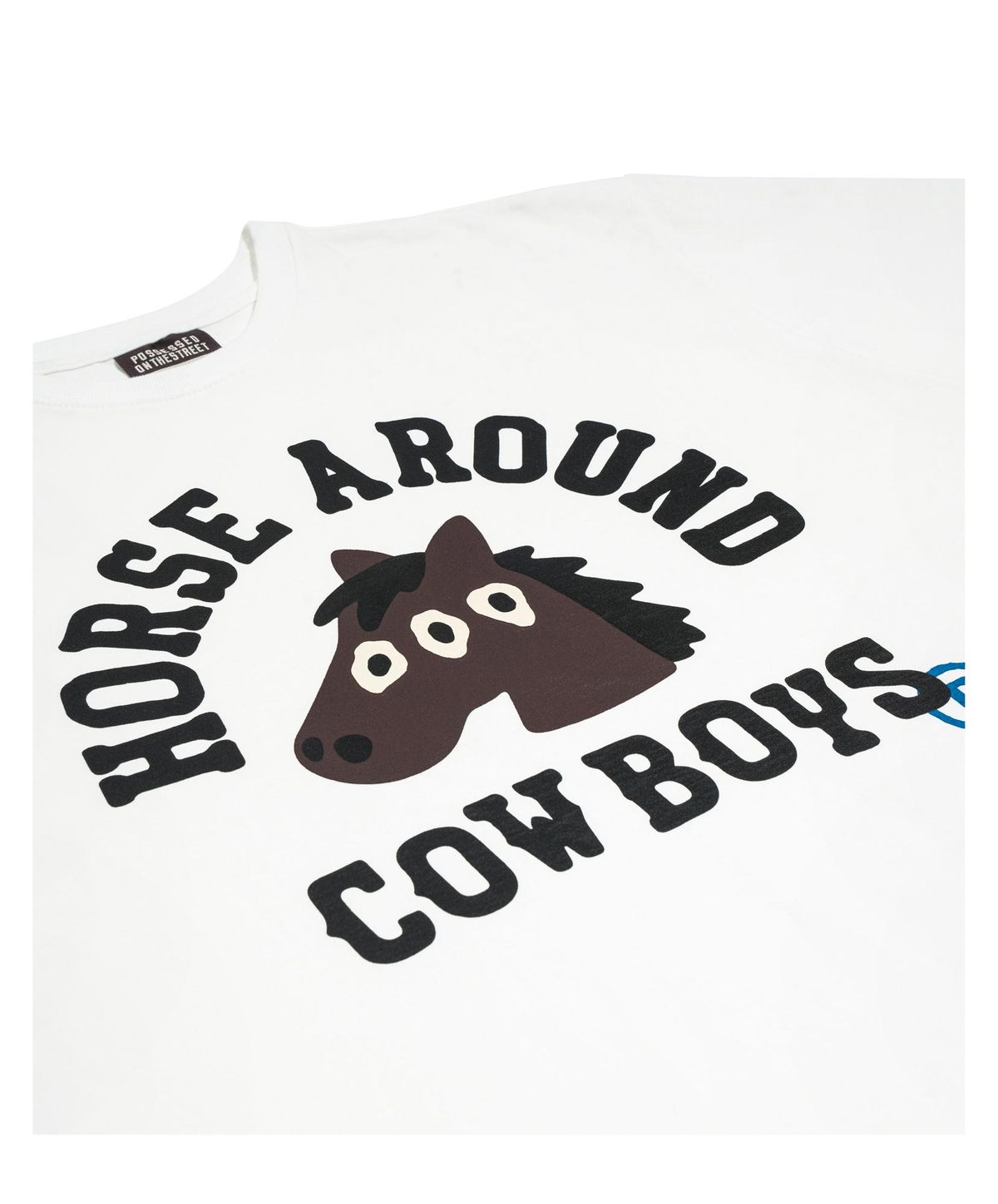 퍼츠(POTS) MAD HORSE TEE [WHITE]