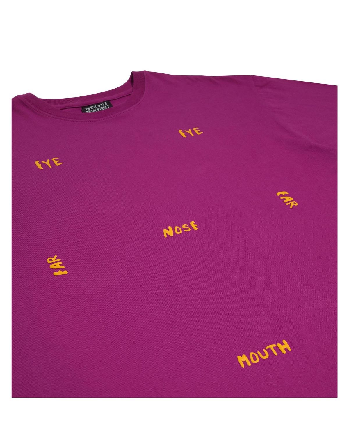 퍼츠(POTS) FACE TEE [PLUM]