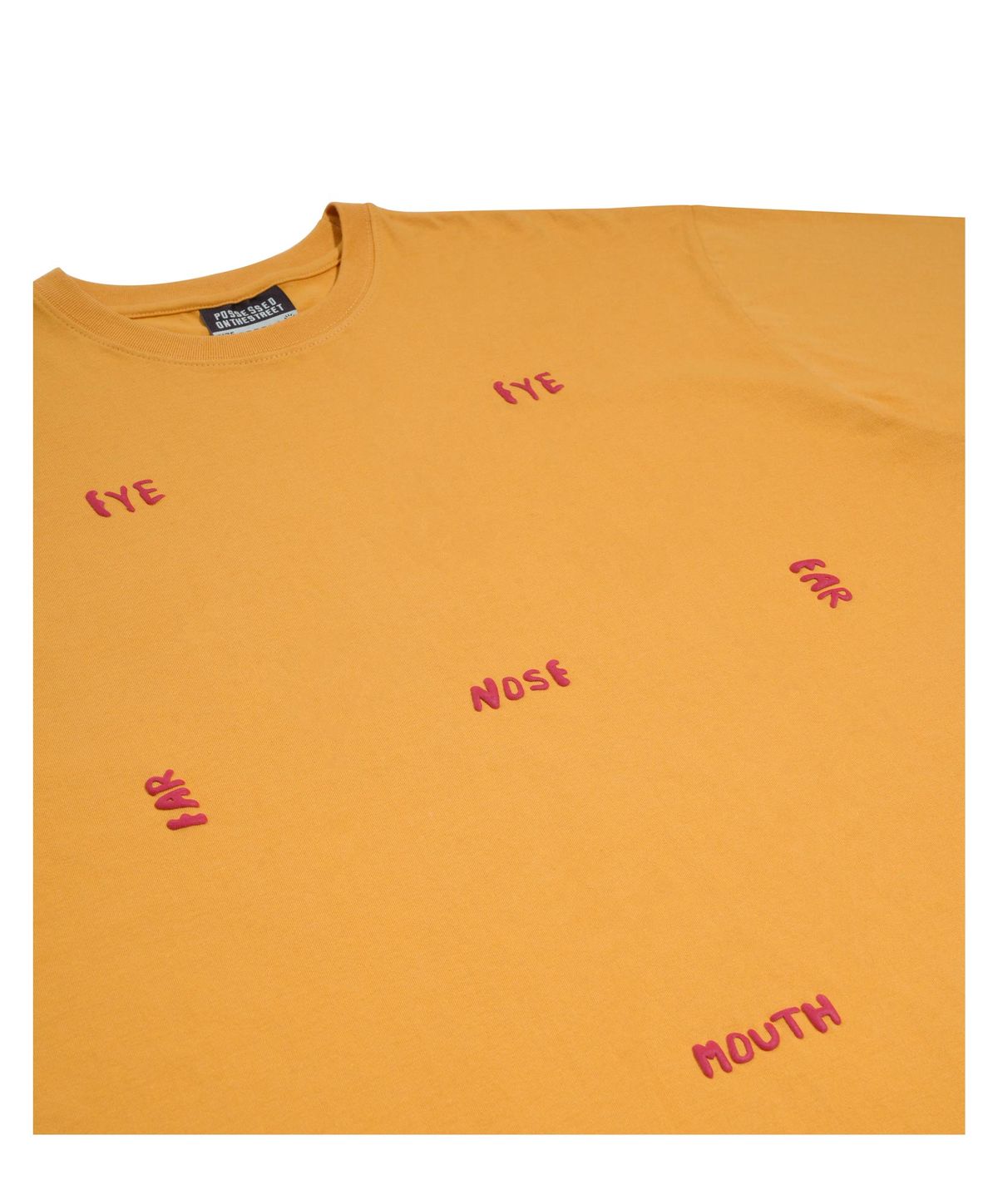 퍼츠(POTS) FACE TEE [YELLOW]