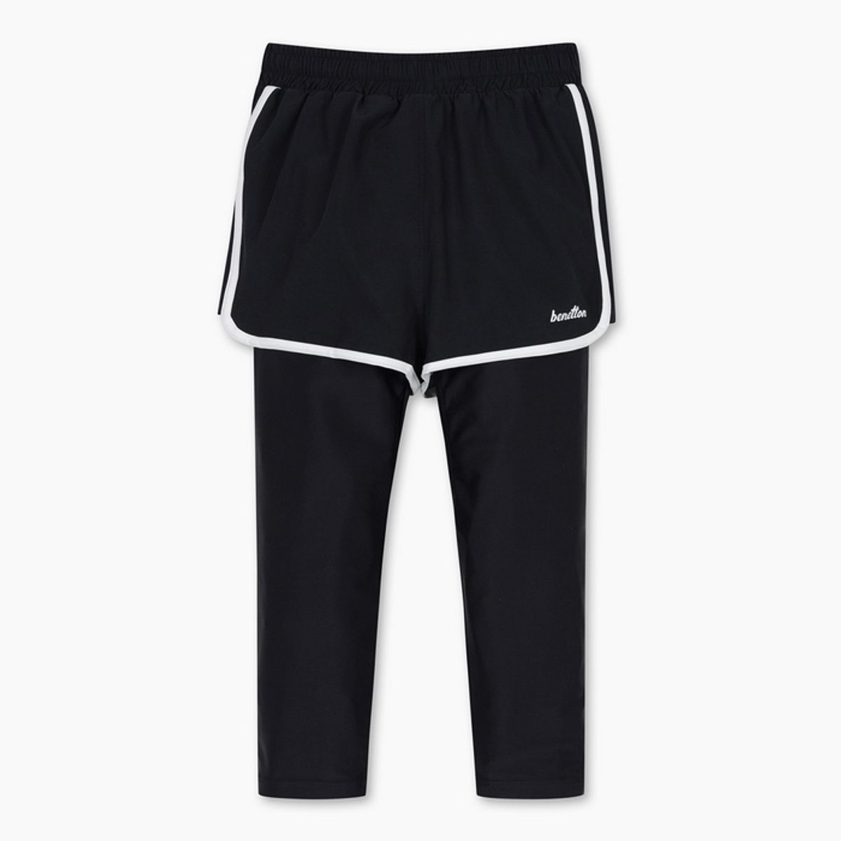 베네통키즈(BENETTONKIDS) 힙 매쉬 래쉬가드 SET_QCET21631BK