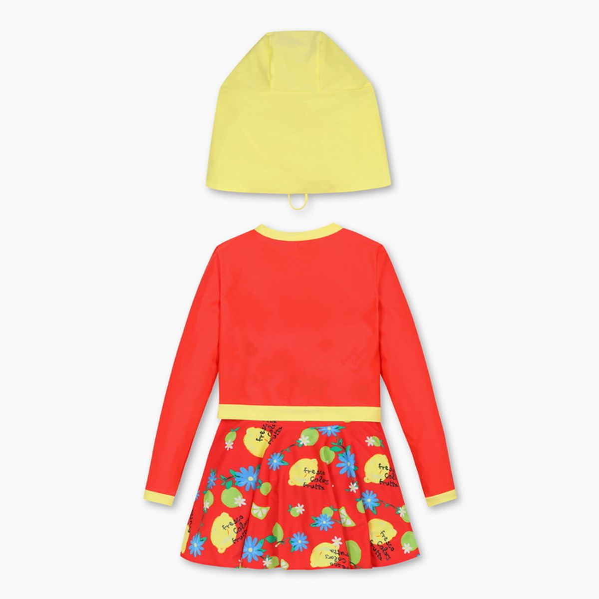 베네통키즈(BENETTONKIDS) 프레스코 래쉬가드 SET_QCET19631RD