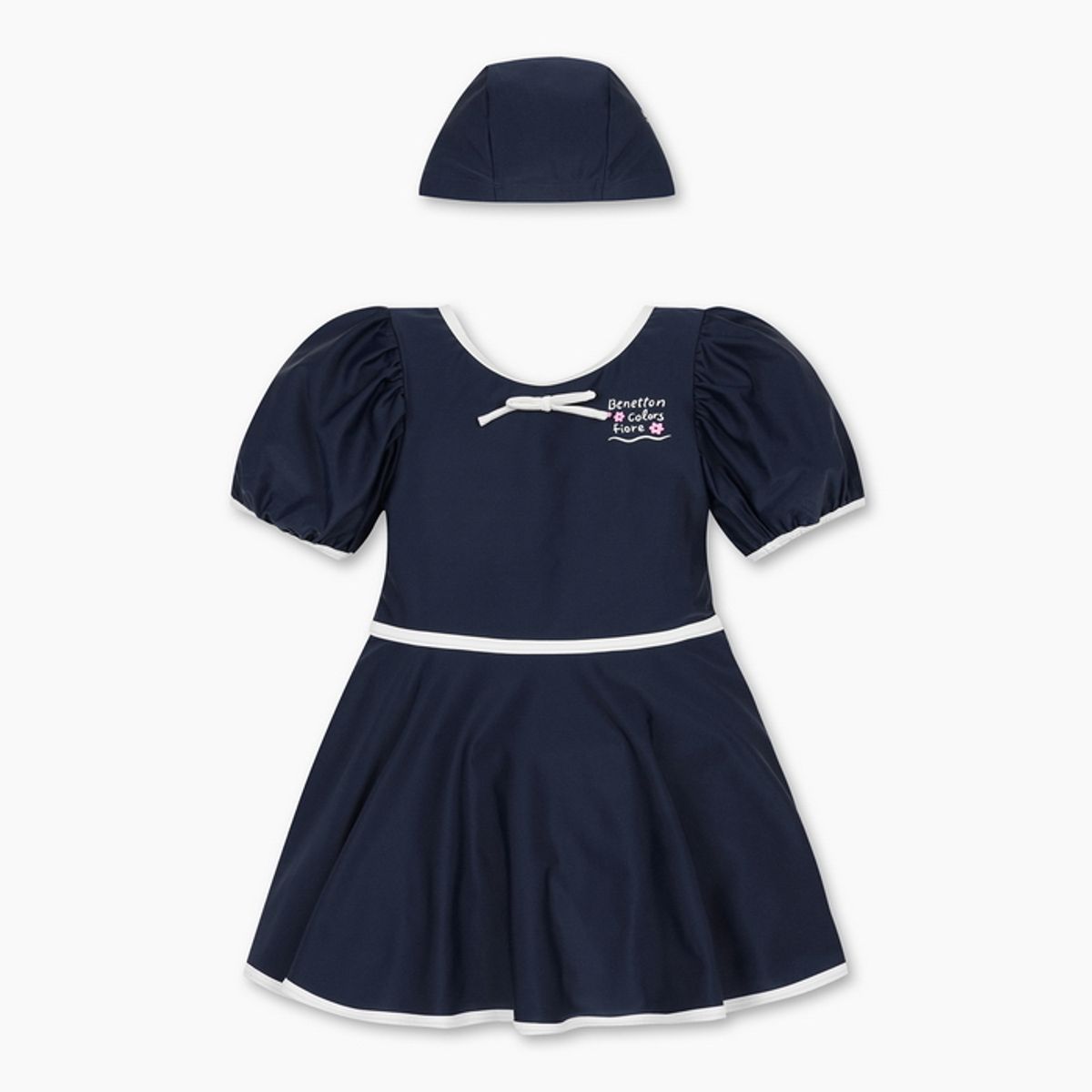 베네통키즈(BENETTONKIDS) 플레어 원피스 수영복_QCET22631NY