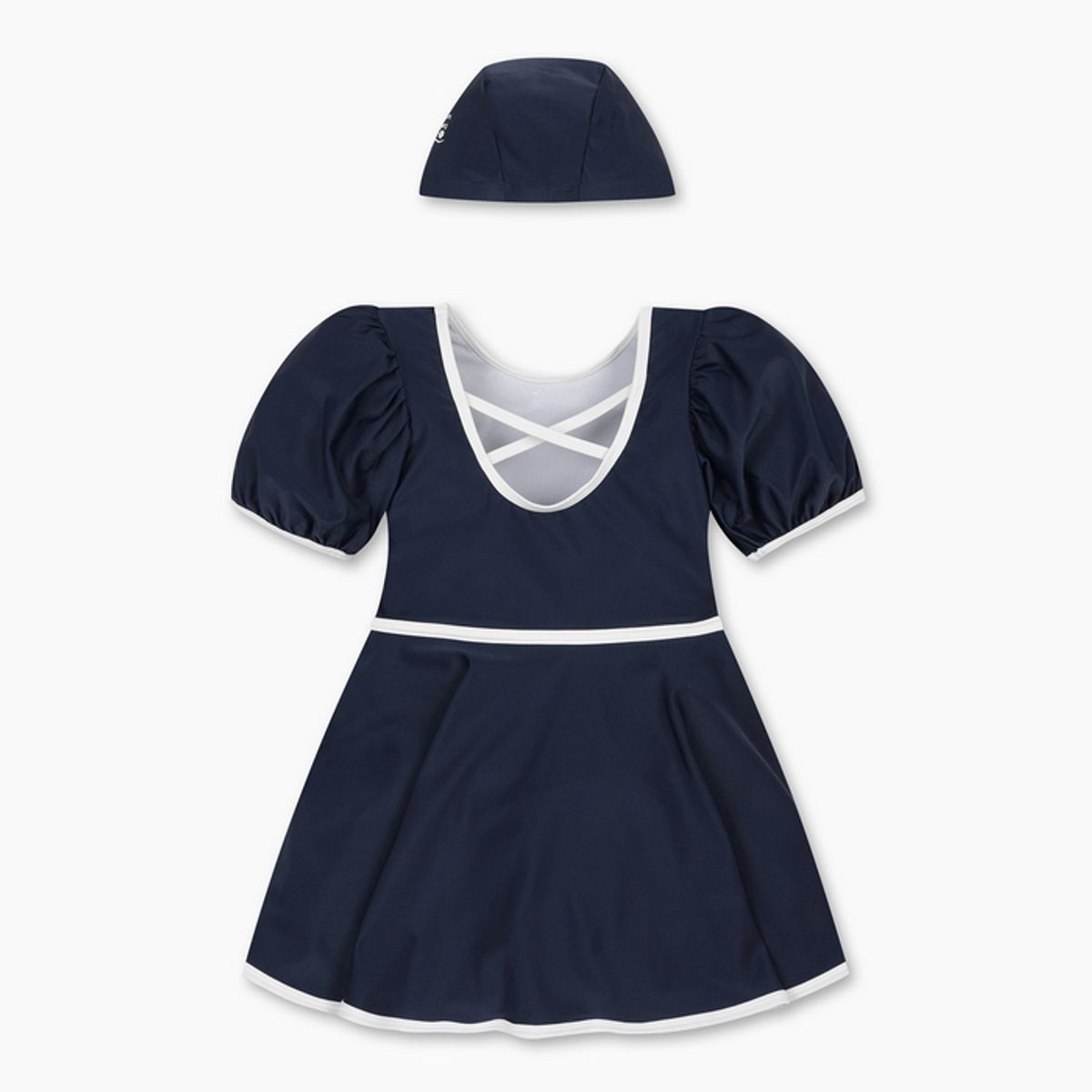 베네통키즈(BENETTONKIDS) 플레어 원피스 수영복_QCET22631NY