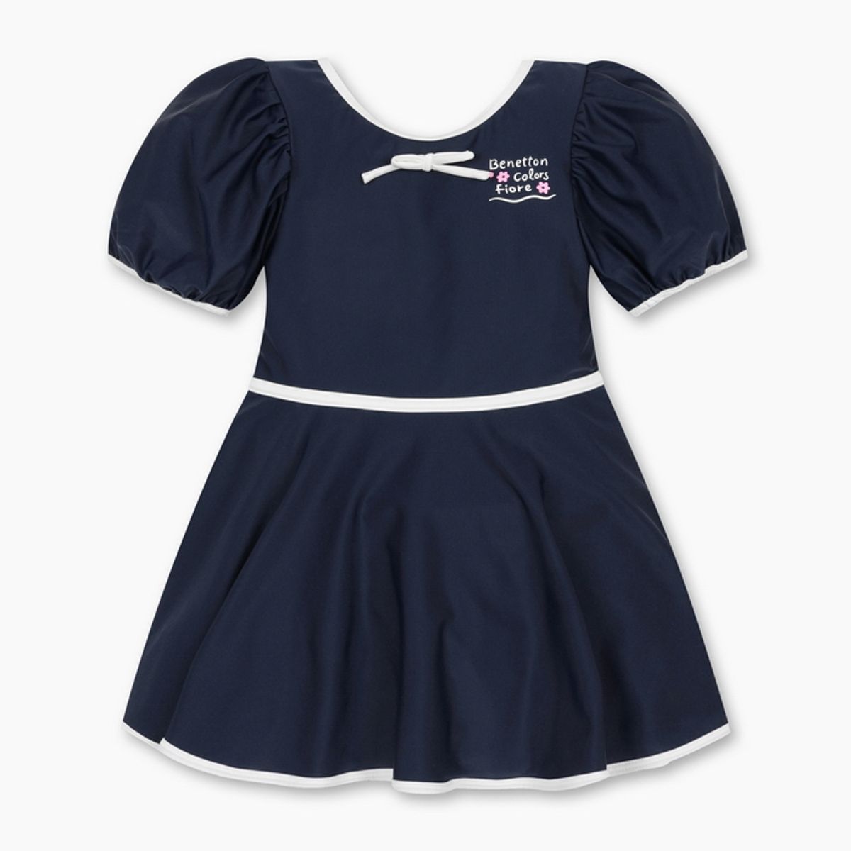 베네통키즈(BENETTONKIDS) 플레어 원피스 수영복_QCET22631NY