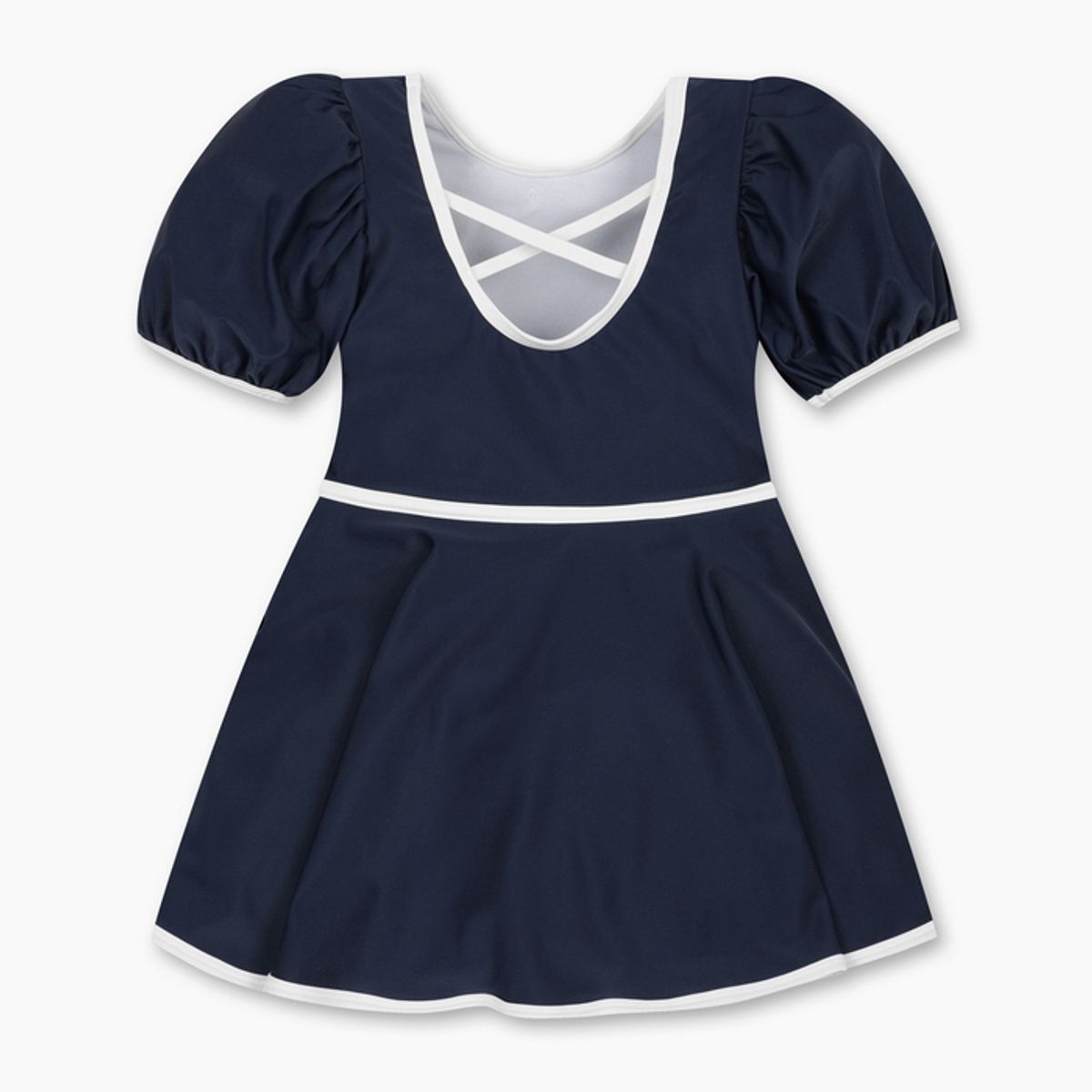 베네통키즈(BENETTONKIDS) 플레어 원피스 수영복_QCET22631NY