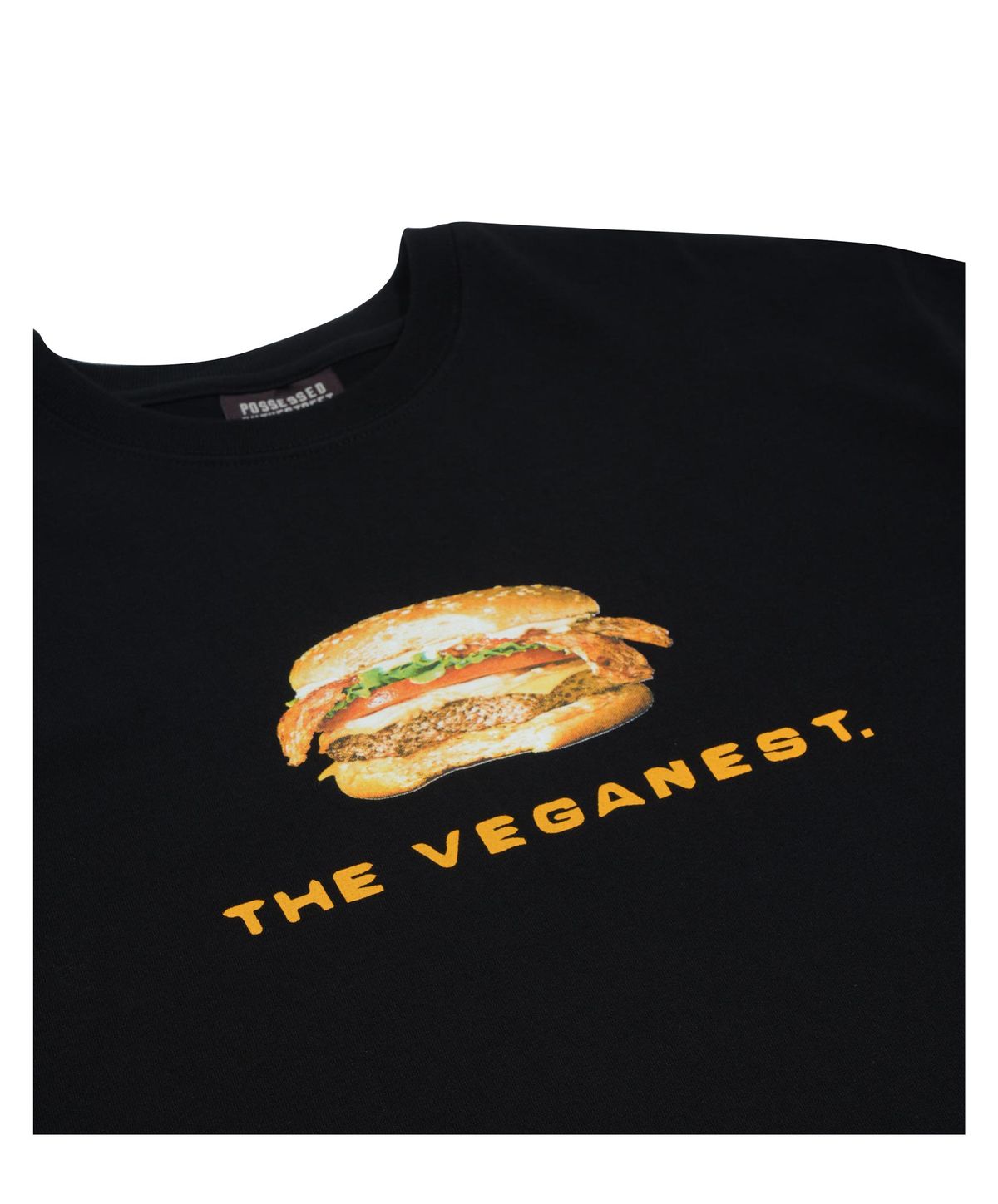 퍼츠(POTS) HAMBURGER TEE [BLACK]