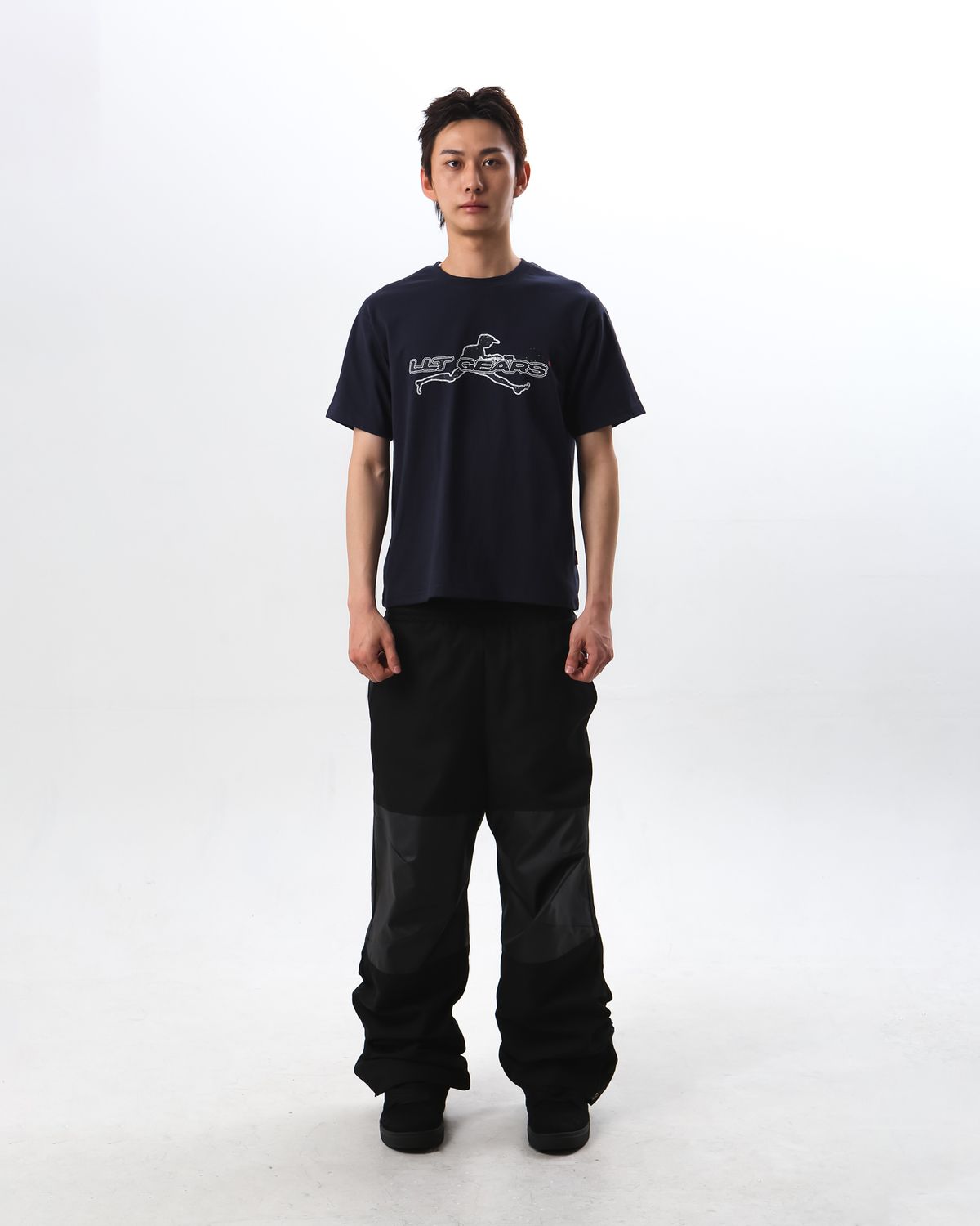 리브라이크디스(LLT) VHS MAN SHORTSLEEVE NAVY