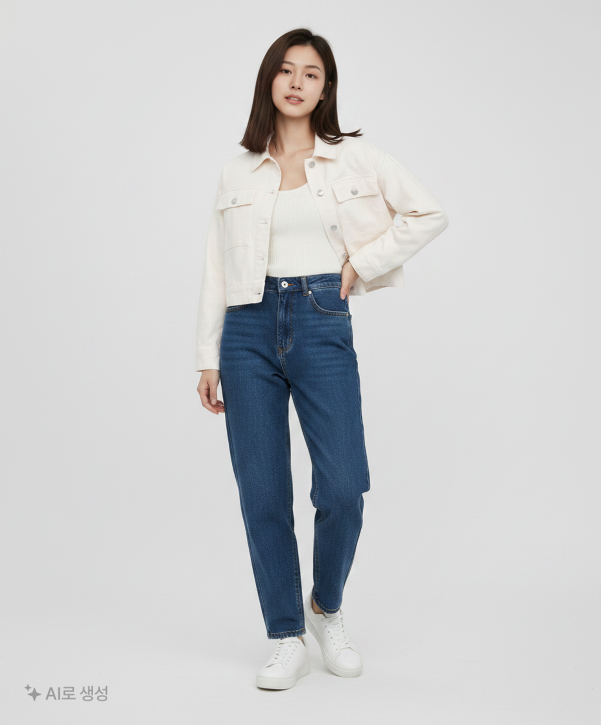 스파오(SPAO) 데님/트러커 재킷 L