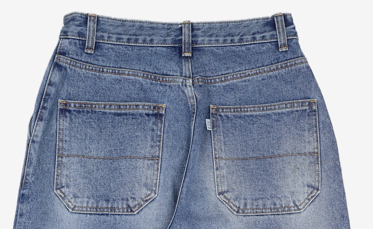 해칭룸(HATCHINGROOM) Wrap Jeans Black 2
