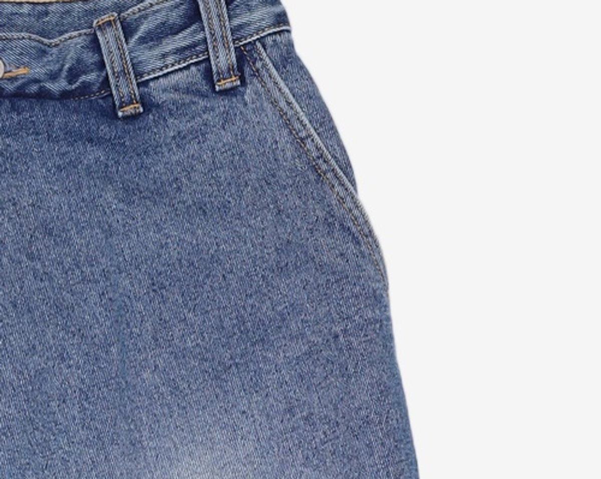 해칭룸(HATCHINGROOM) Wrap Jeans Black 2