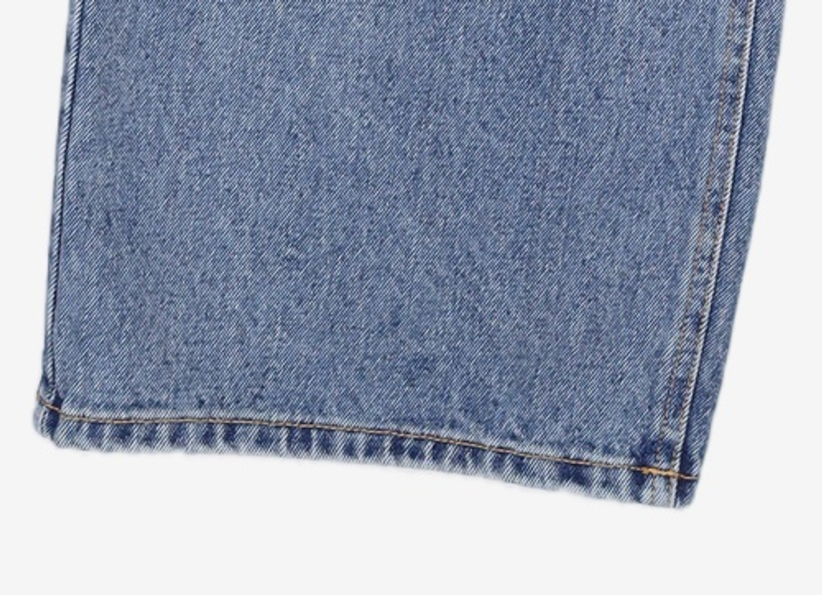 해칭룸(HATCHINGROOM) Wrap Jeans Black 2