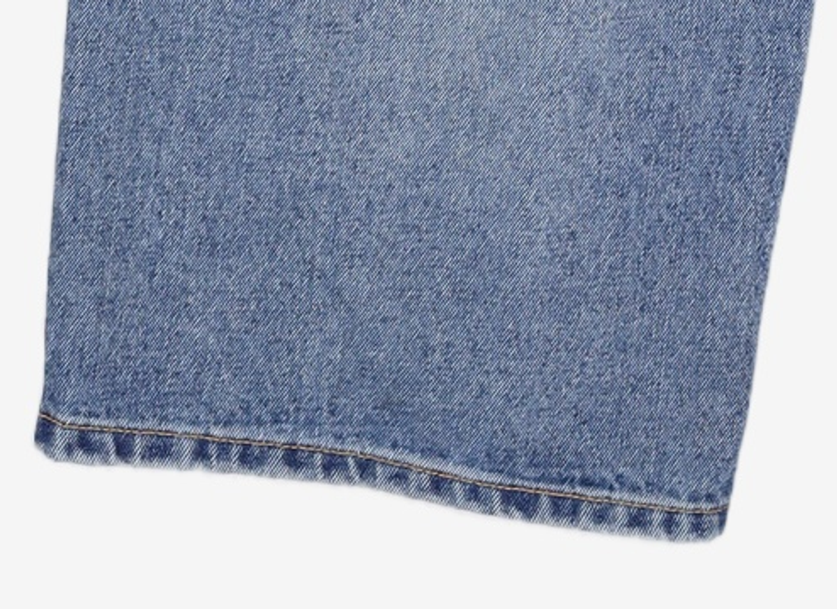 해칭룸(HATCHINGROOM) Wrap Jeans Black 2
