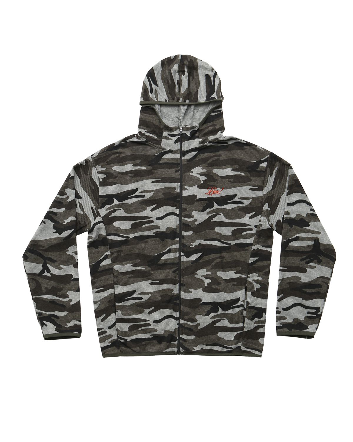 리브라이크디스(LLT) WAFFLE ZIP UP CAMO