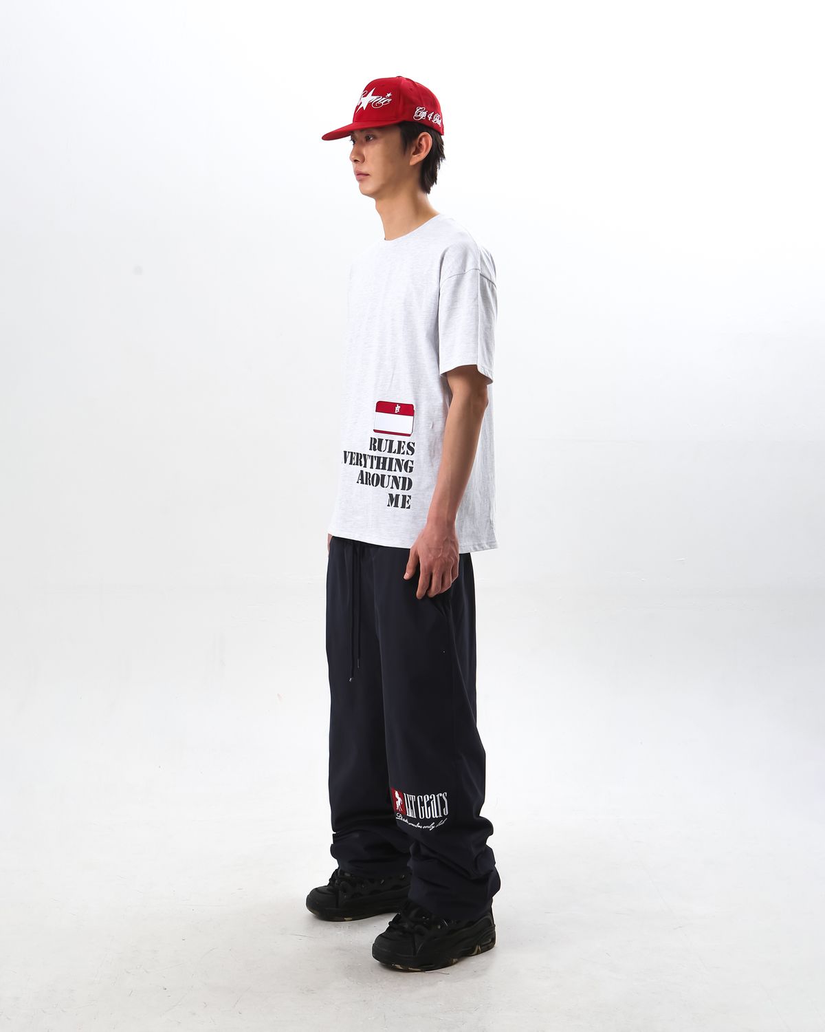 리브라이크디스(LLT) BIG LOGO PANTS NAVY