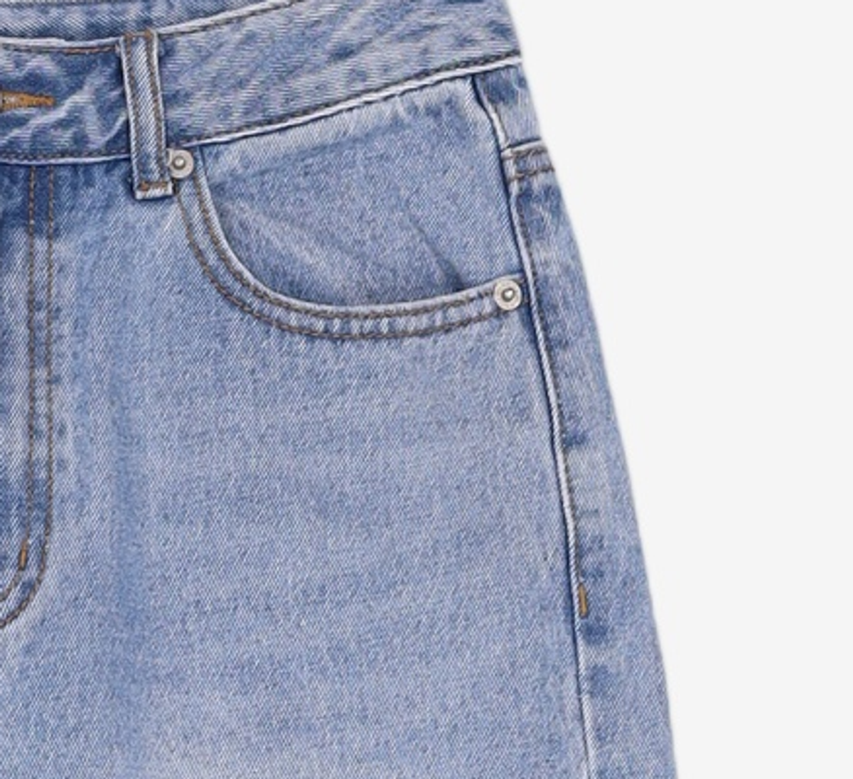 미쏘(MIXXO) 청/데님 팬츠 26