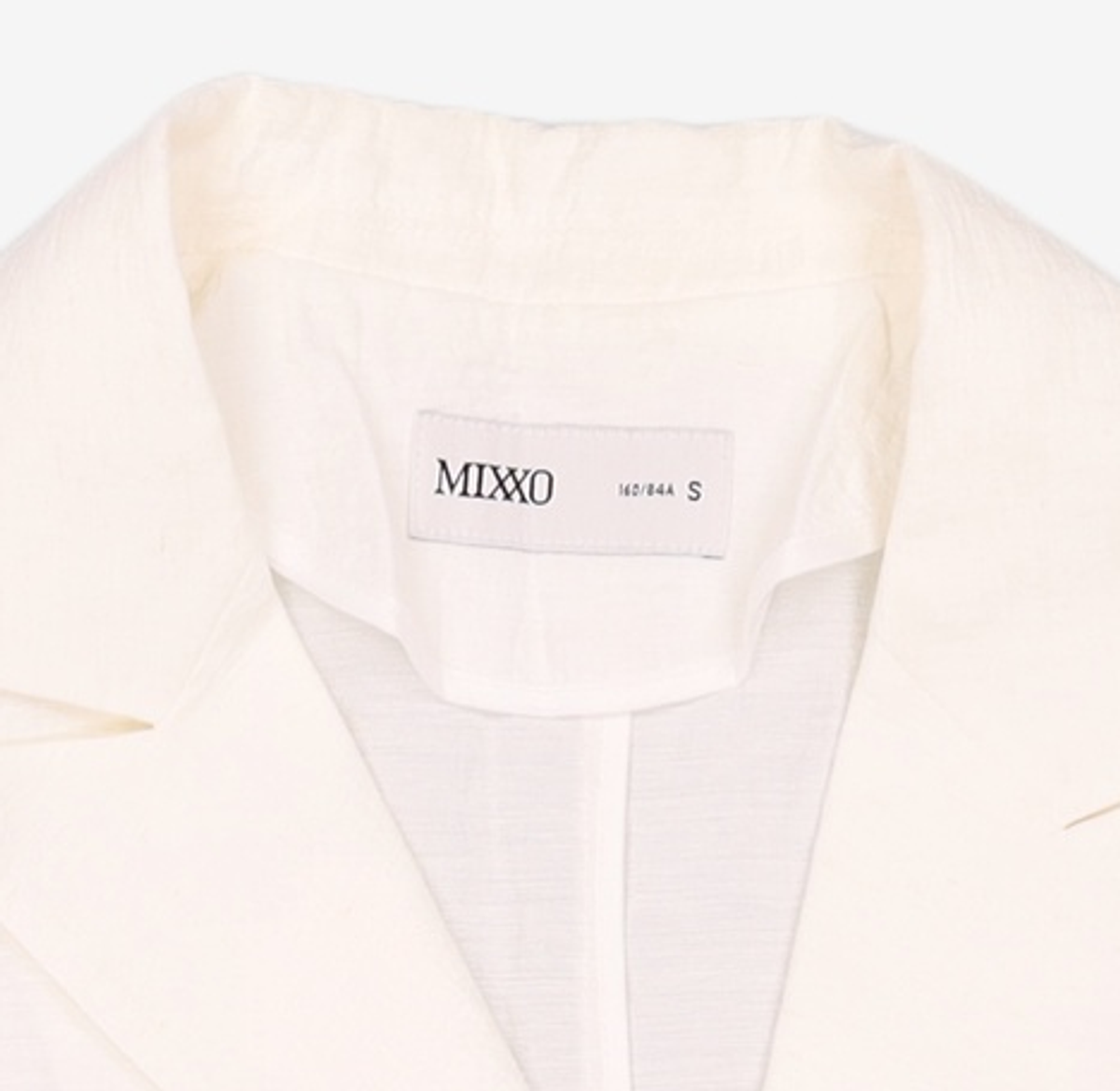 미쏘(MIXXO) 테일러드 반더블 숏 반팔 자켓 MIWJKC712B S